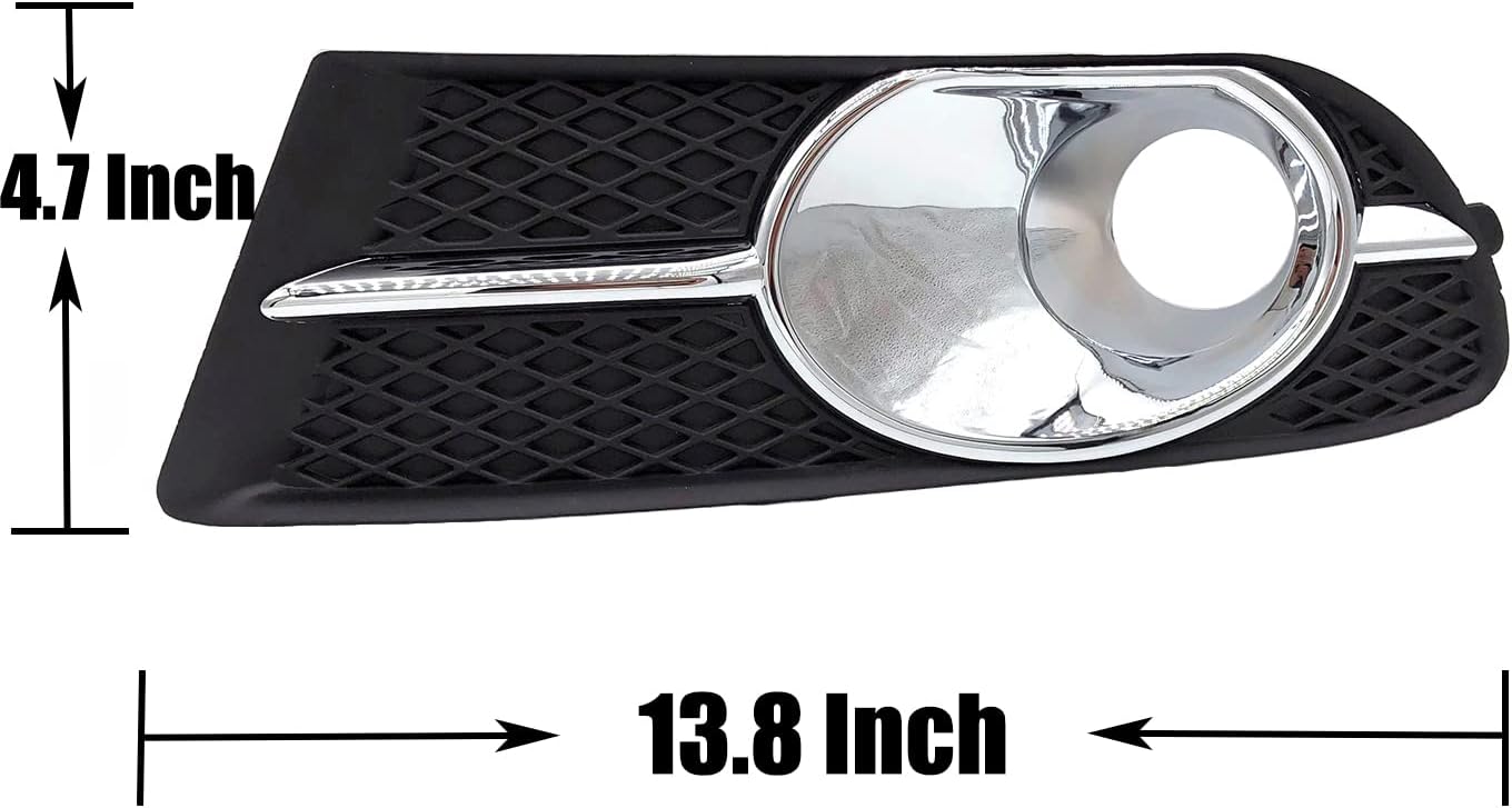 Replacement for Front Fog lamp Cover/Fog Light Bezel Trim Buick Verano 2012-2017 Driver Left Side 25887502