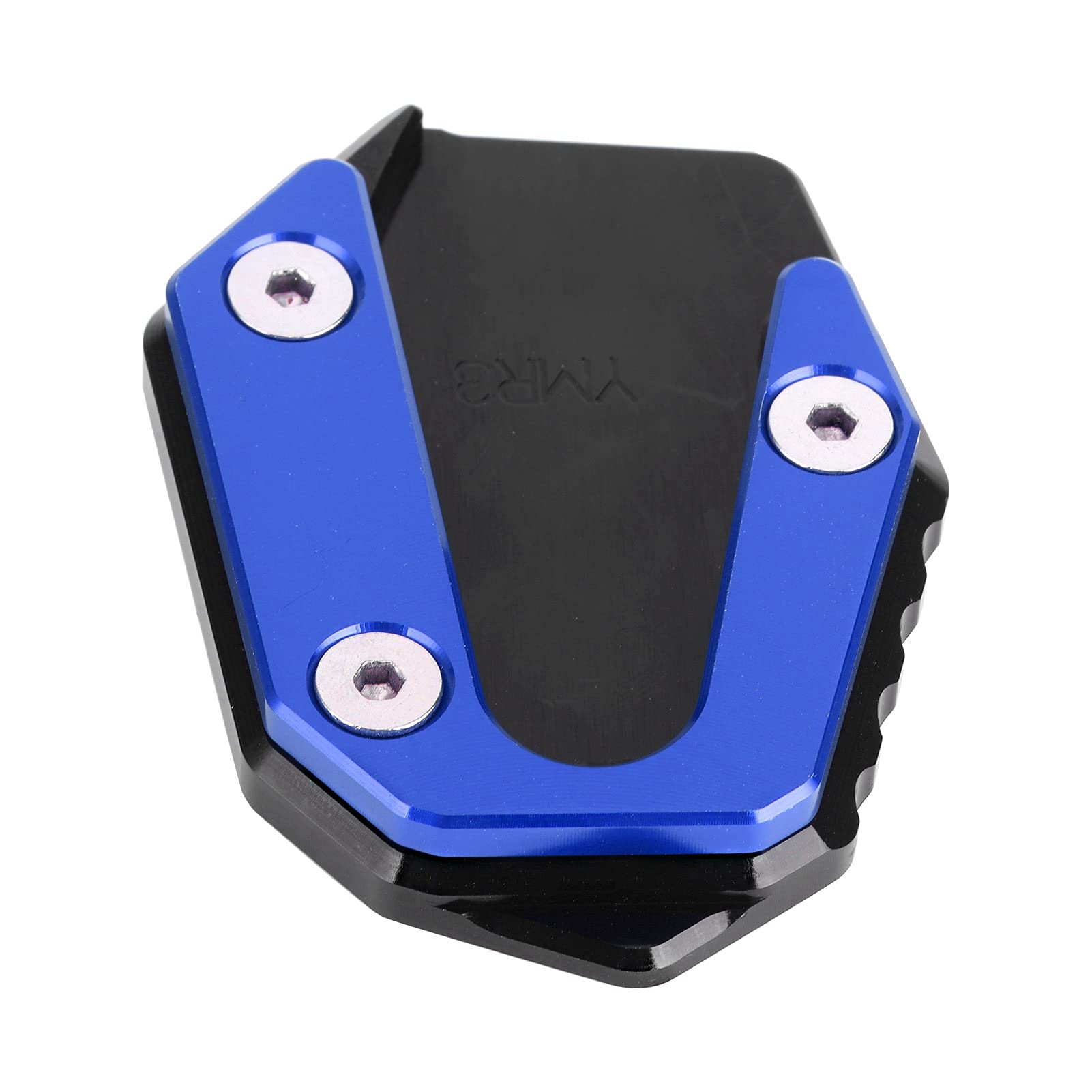 Motorcycle Side Stand Pad Extension - Aluminum Alloy Kickstand Plate For YZF R25/R3/MT-25/MT-03 (2014-2019) - View #10