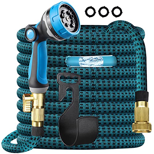 Gardguard 100ft expandable garden hose With 10 Function Nozzle
