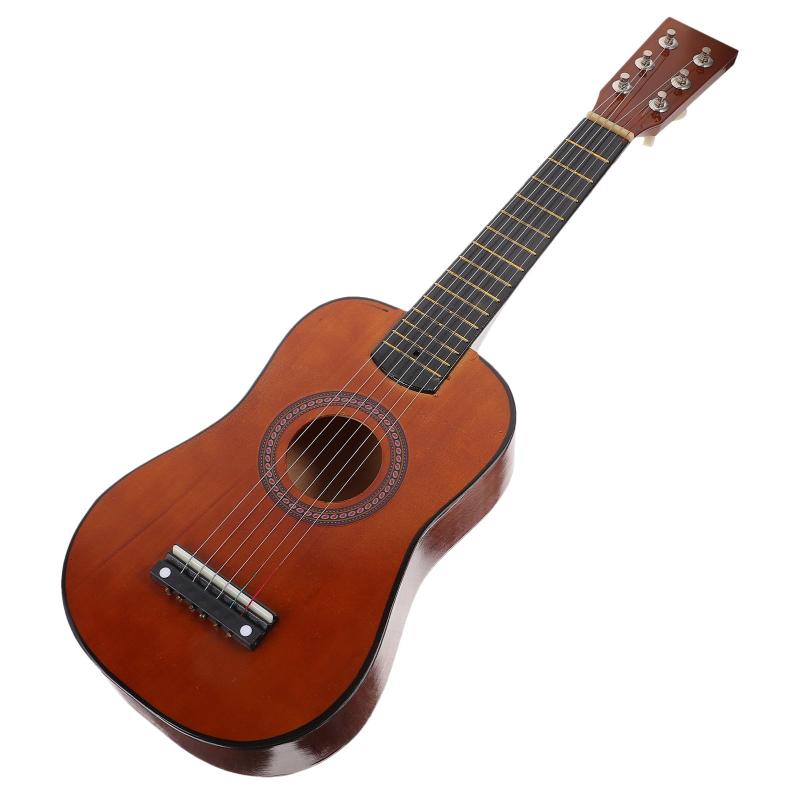 Guitarra Infantil de Madera 23 Pulgadas para Principiantes Coffee