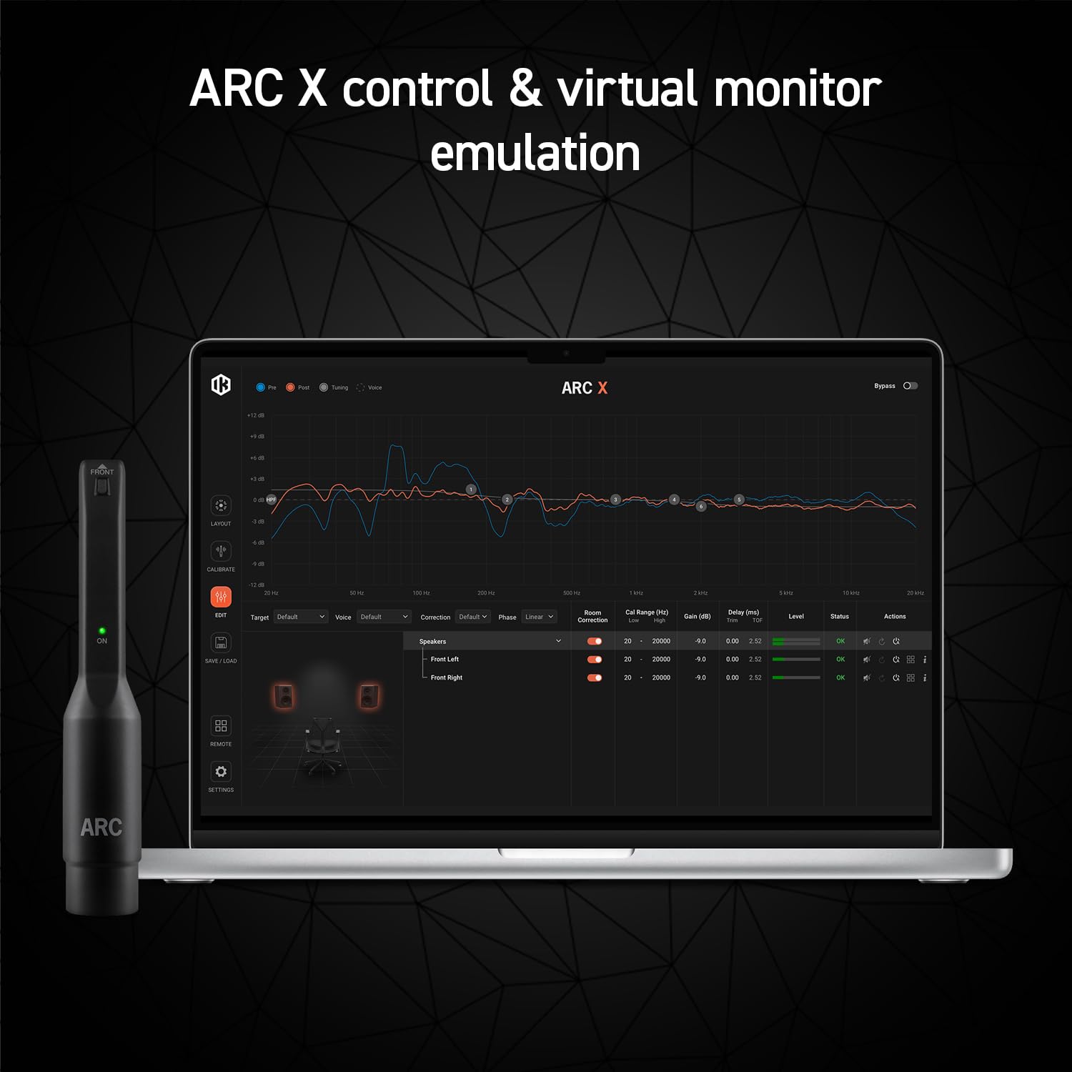 IK Multimedia iLoud Precision 6 MKII Studio Monitor - 16,5 cm Nearfield Lautsprecher mit Graphen-Hochtöner, ARC X Raumkorrektur, virtuelle Überwachung, akustische Messung & linearer Phasenantwort