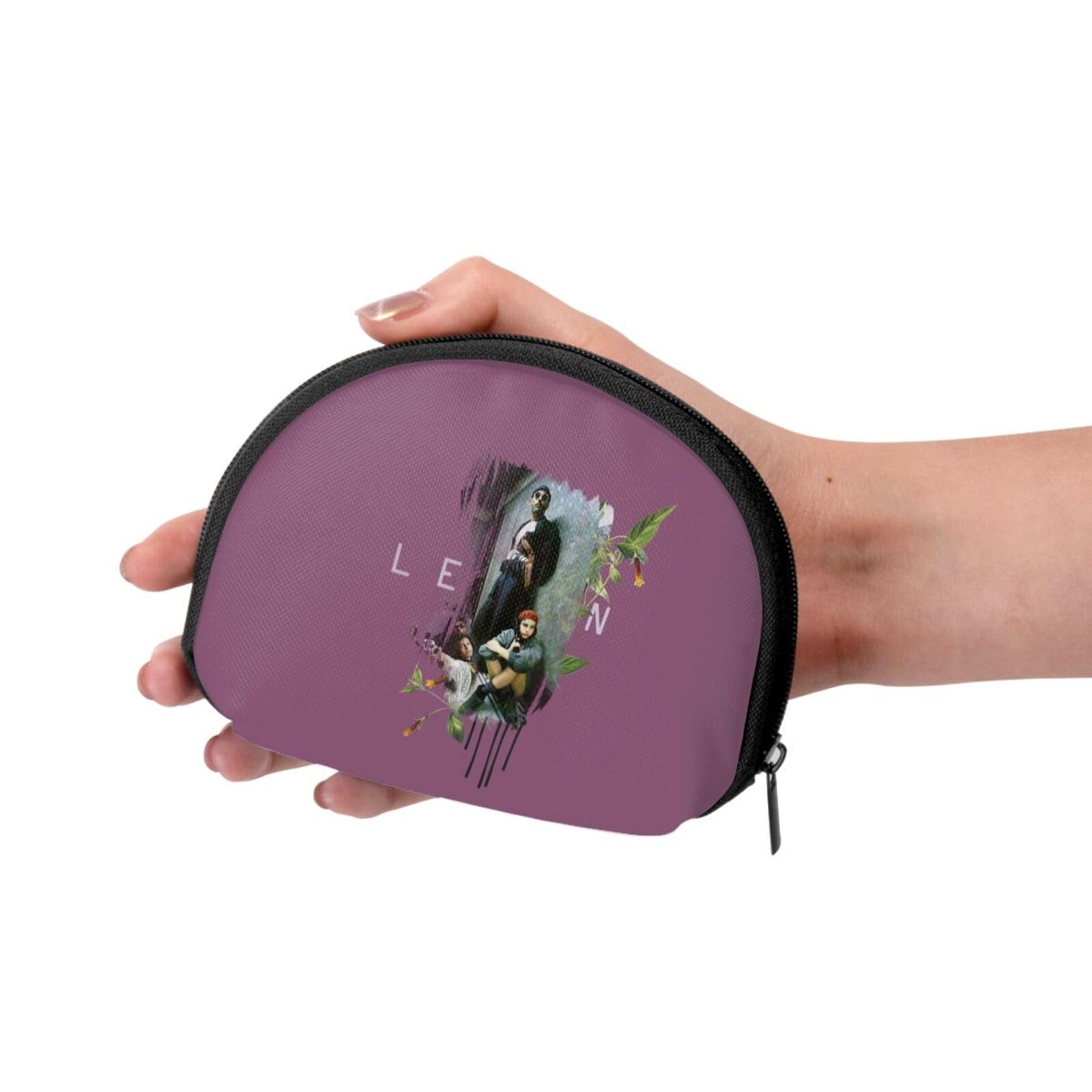 Amazon.co.jp: ミニ財布 レオン マチルダ LEON ミニウォレット コインケース レディース 小銭入れ 半円型 化粧ポーチ おしゃれ  大容量 可愛い 軽量 薄型 イヤホンケース カードケース ミニ収納ポーチ 定期入れ 小銭ケース プレゼント : ファッション