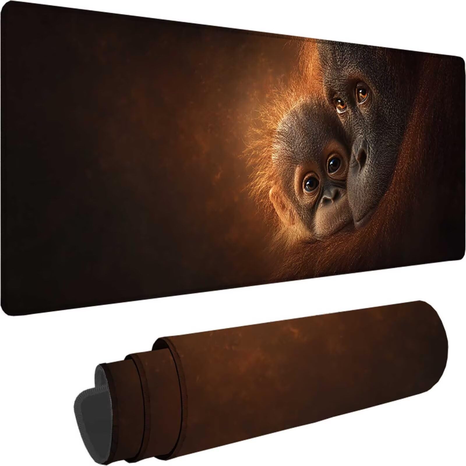 Podkładka pod mysz XXL 1500 x 800 x 3 mm, czarna zmywalna podkładka pod mysz dla zwierząt, akcesoria do gier, z antypoślizgową gumową podstawą na biurko do komputera, pracy, domu, prezent dla mężczyzn