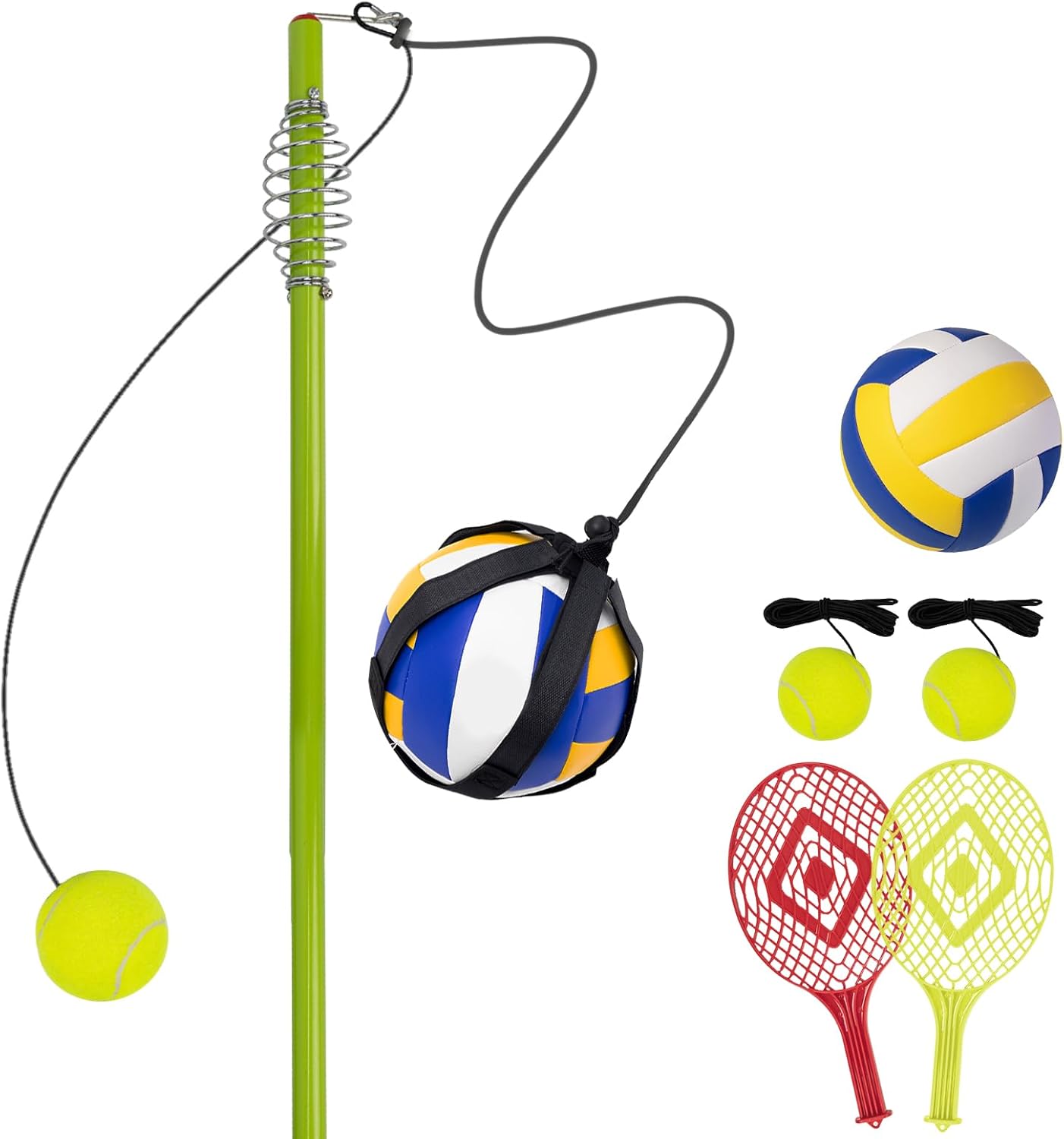 JstFrU Tetherball Tennis&Tetherball Set,Tetherball