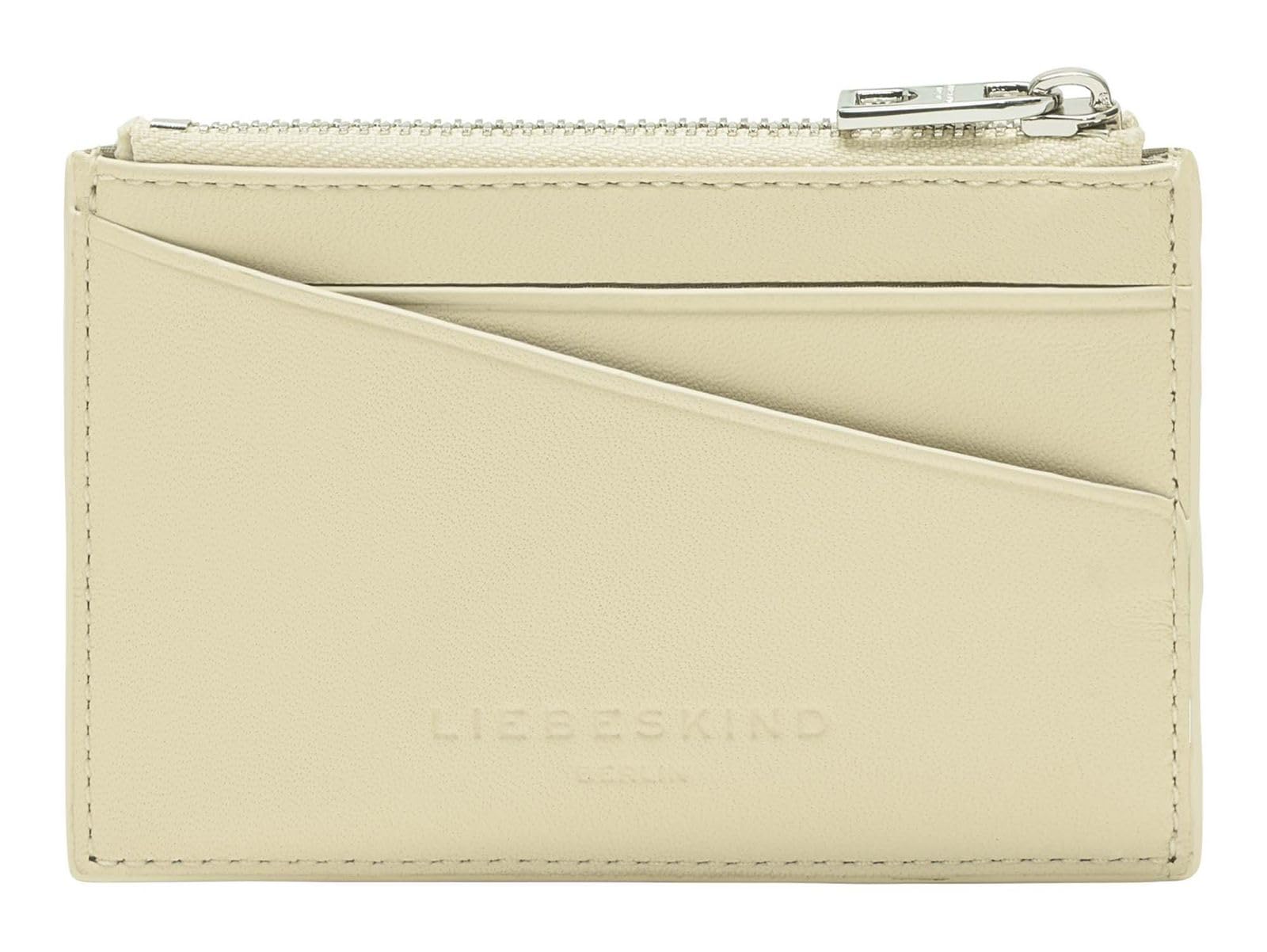 LIEBESKIND Berlin Leather Card Holder Hilla Wallet Lemonade Light Yellow