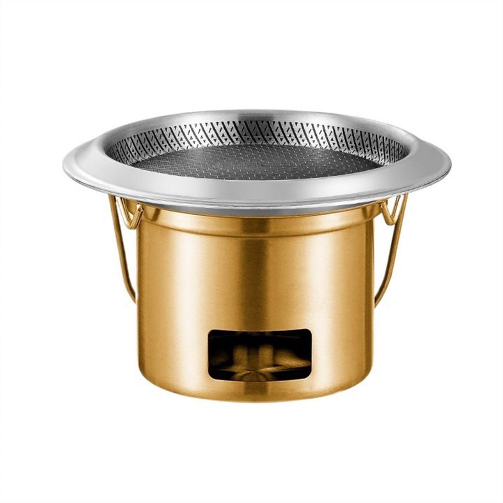 Przenośny mini grill ze stali nierdzewnej przenośna kuchenka do grillowania na zewnątrz kemping ogród nic wycieczki plaża kaktt wędzarnia grill dla łatwego transportu