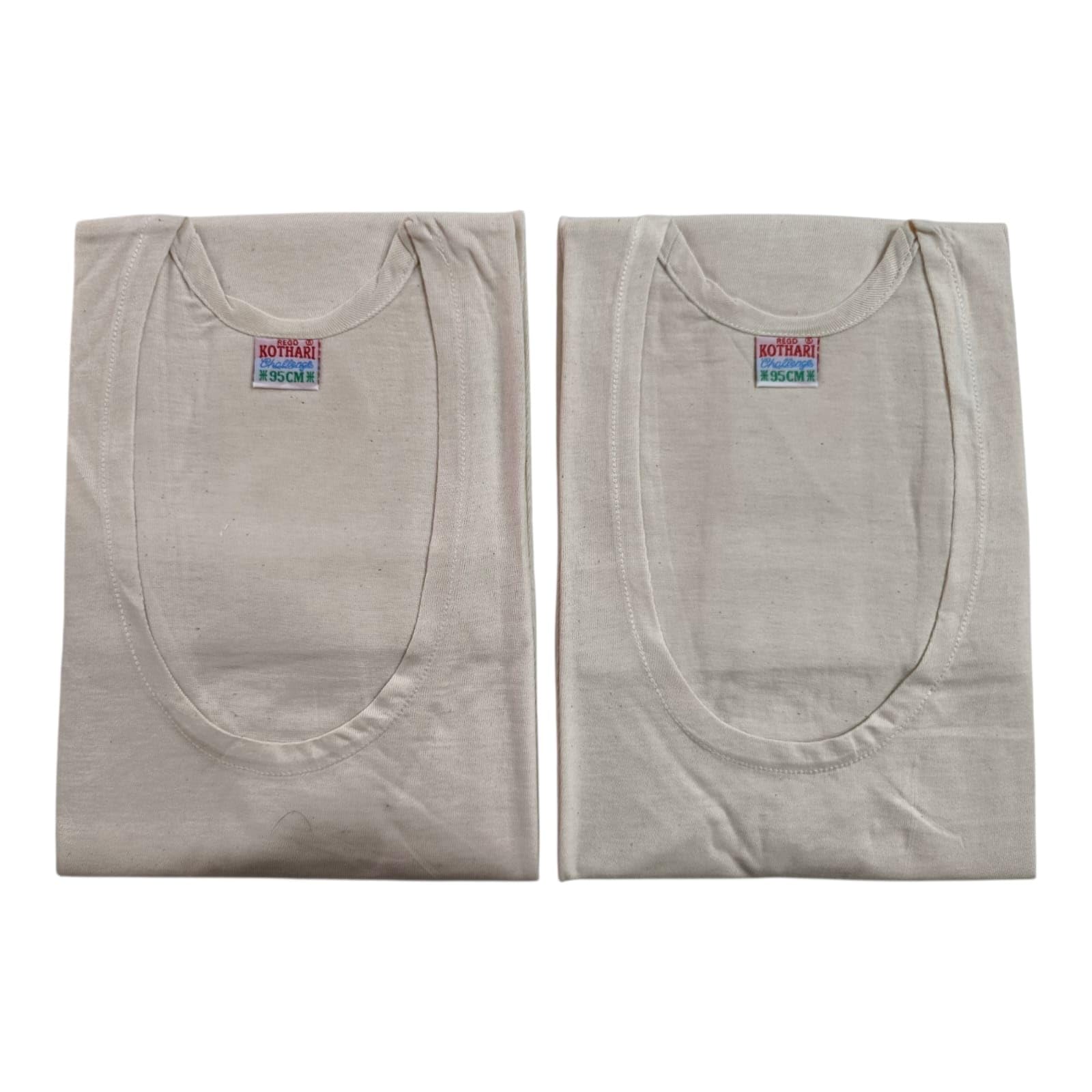 kothari Challenge Vest, Pure Cotton, Sleeveless-picture-39