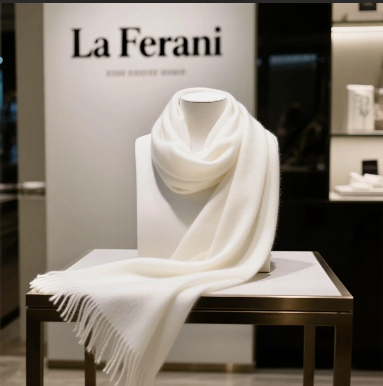 Écharpe pour homme en cachemire élégante printemps 185 x 65 cm élégante pour les occasions formelles Écharpe en cachemire Pashmina Foulard en laine Couleur unie