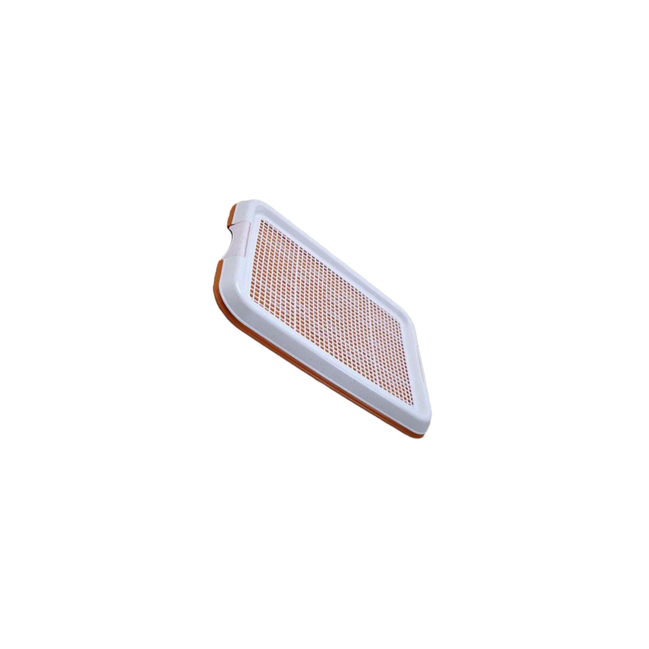 Support pour Tapis d'apprentissage de la propreté pour Chiots, bac à litière en pour Maille avec Base antidérapante, utilisable à l'intérieur comme l'extérieur