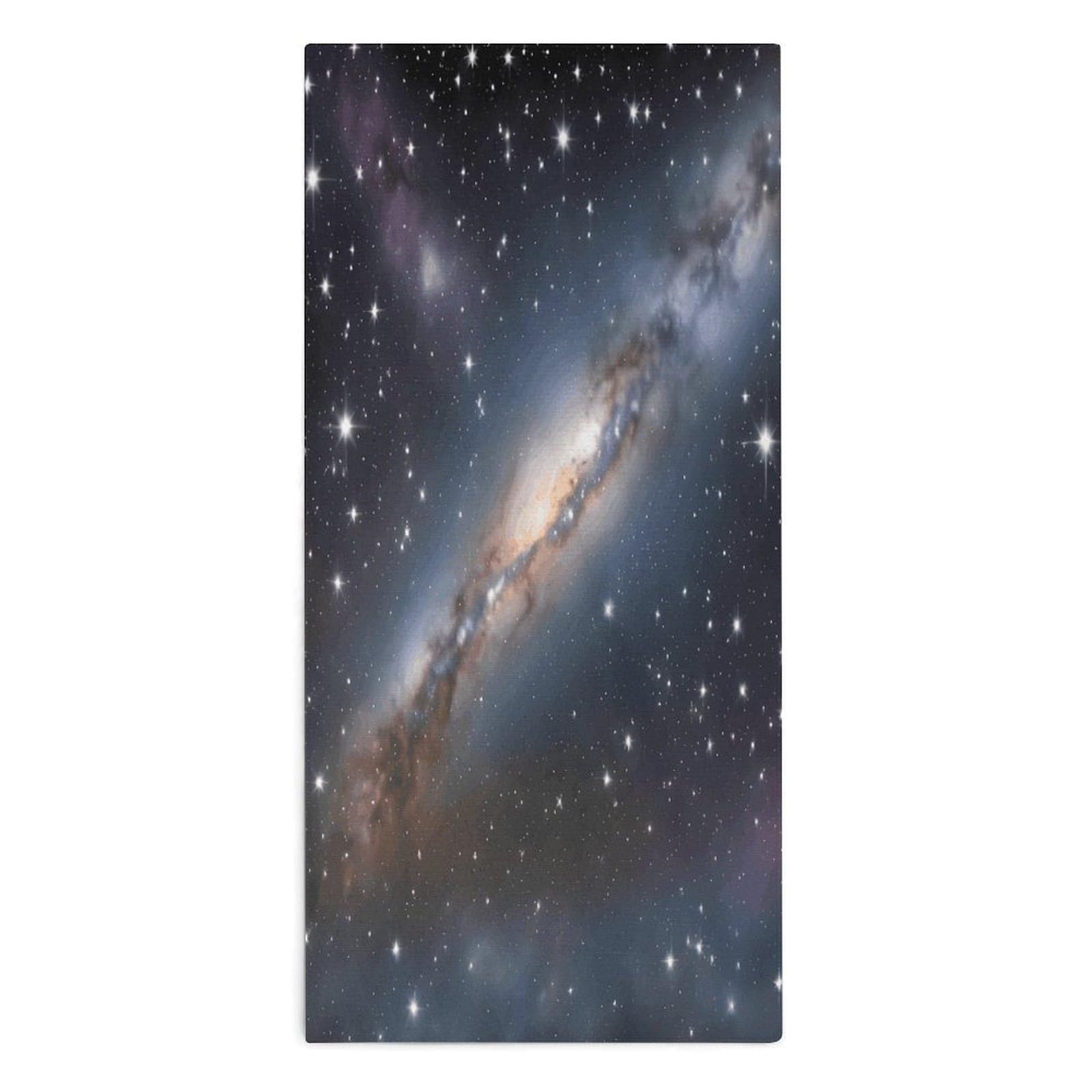 YUXBVKRS Cosmic Spiral Nebula Hand Towels for Bathroom 14x29 Inch