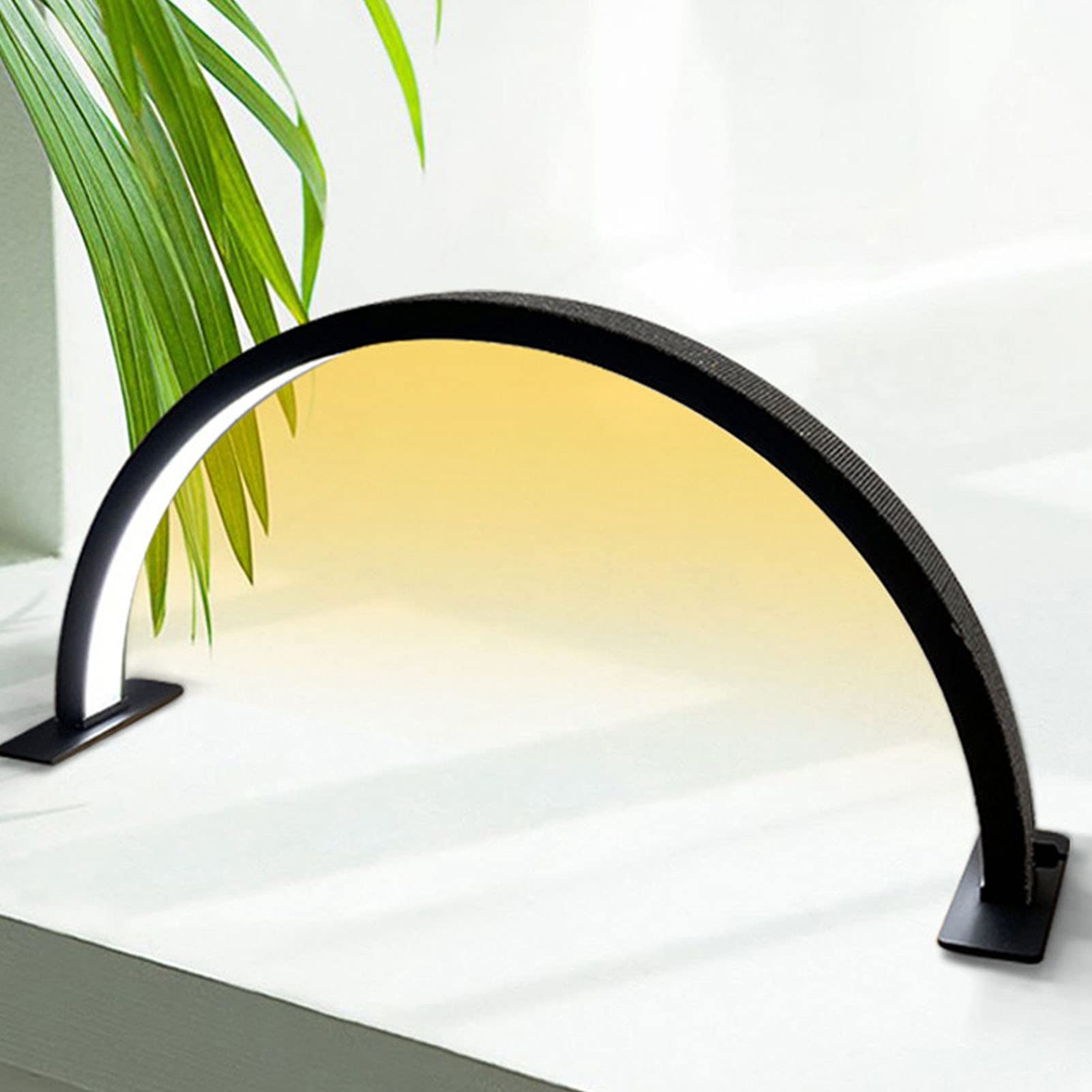 Amazon.co.jp: LEDハーフムーンライト、22インチまつげLEDライト、25W
