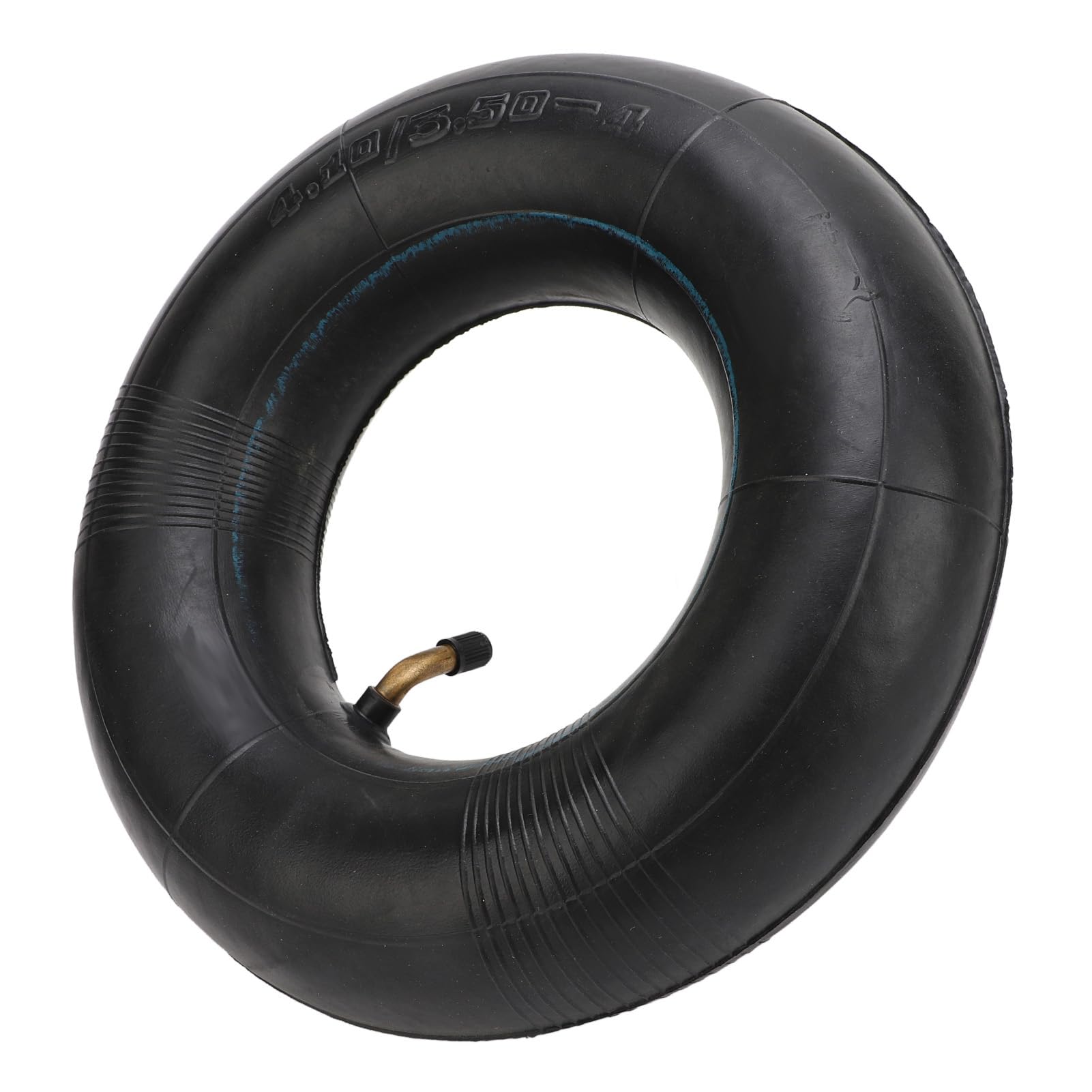 Naroote 4.10/3.50-4 Camere D'Aria in Gomma per Carrelli per Carrelli da Giardino Trattori Spazzaneve, Resistente Agli Urti, 2 Pezzi Tubi di Ricambio per Tosaerba, Carrello Manuale, Stelo della Valvola