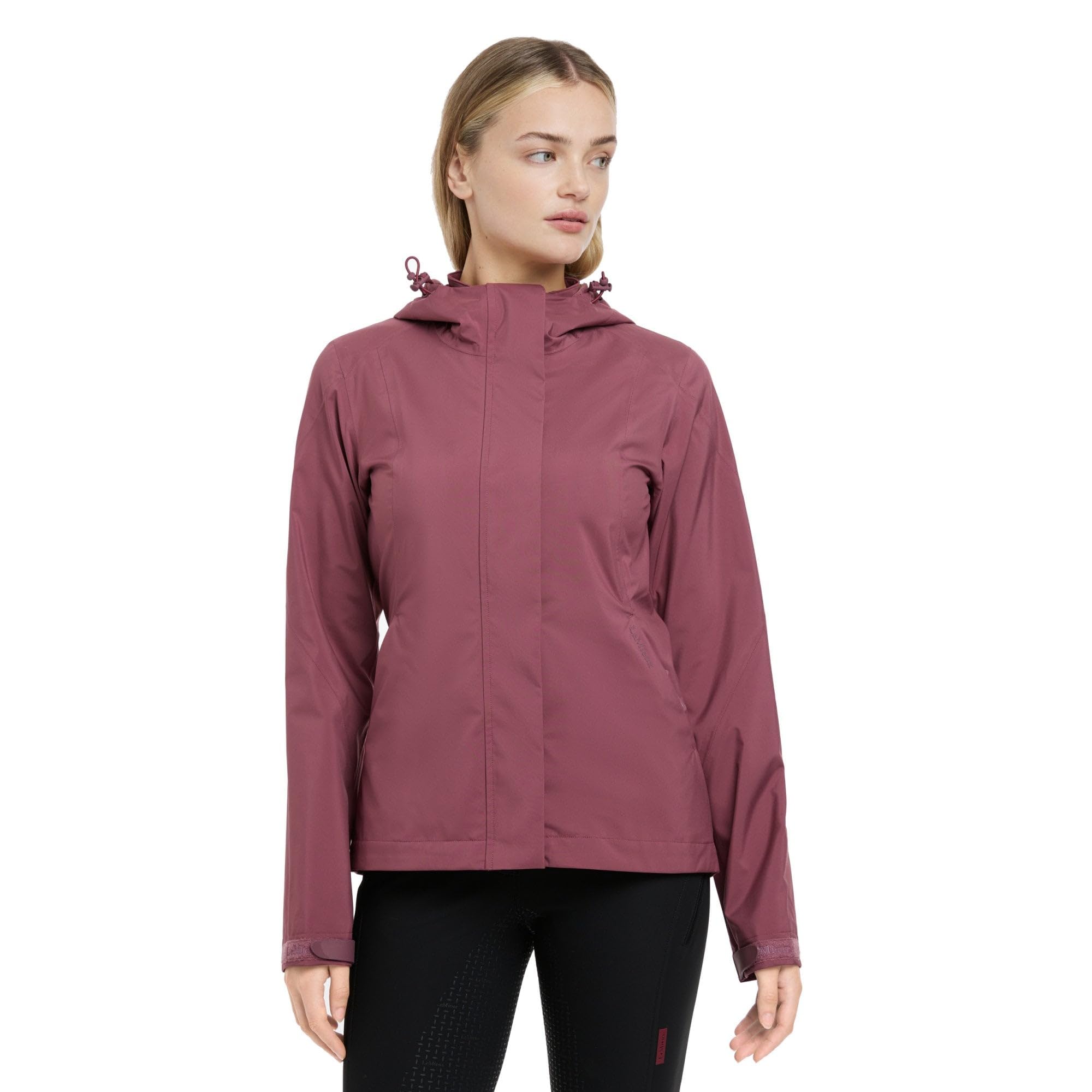 LeMieux Isla Womens Short Waterproof Jacket (Rosewood, 14)
