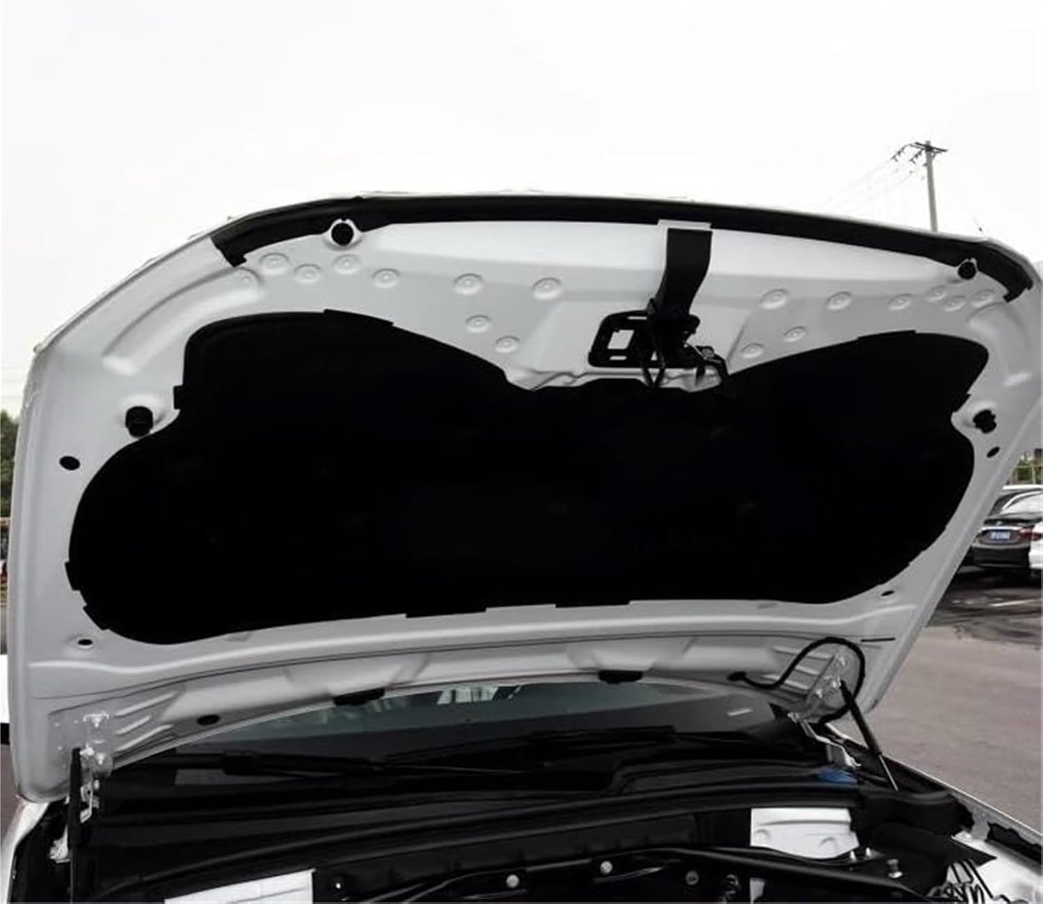 、Q5 8R MK1 2009 2010 2011 2012 2013 2014 2015 2016 2017 フロントフードエンジ