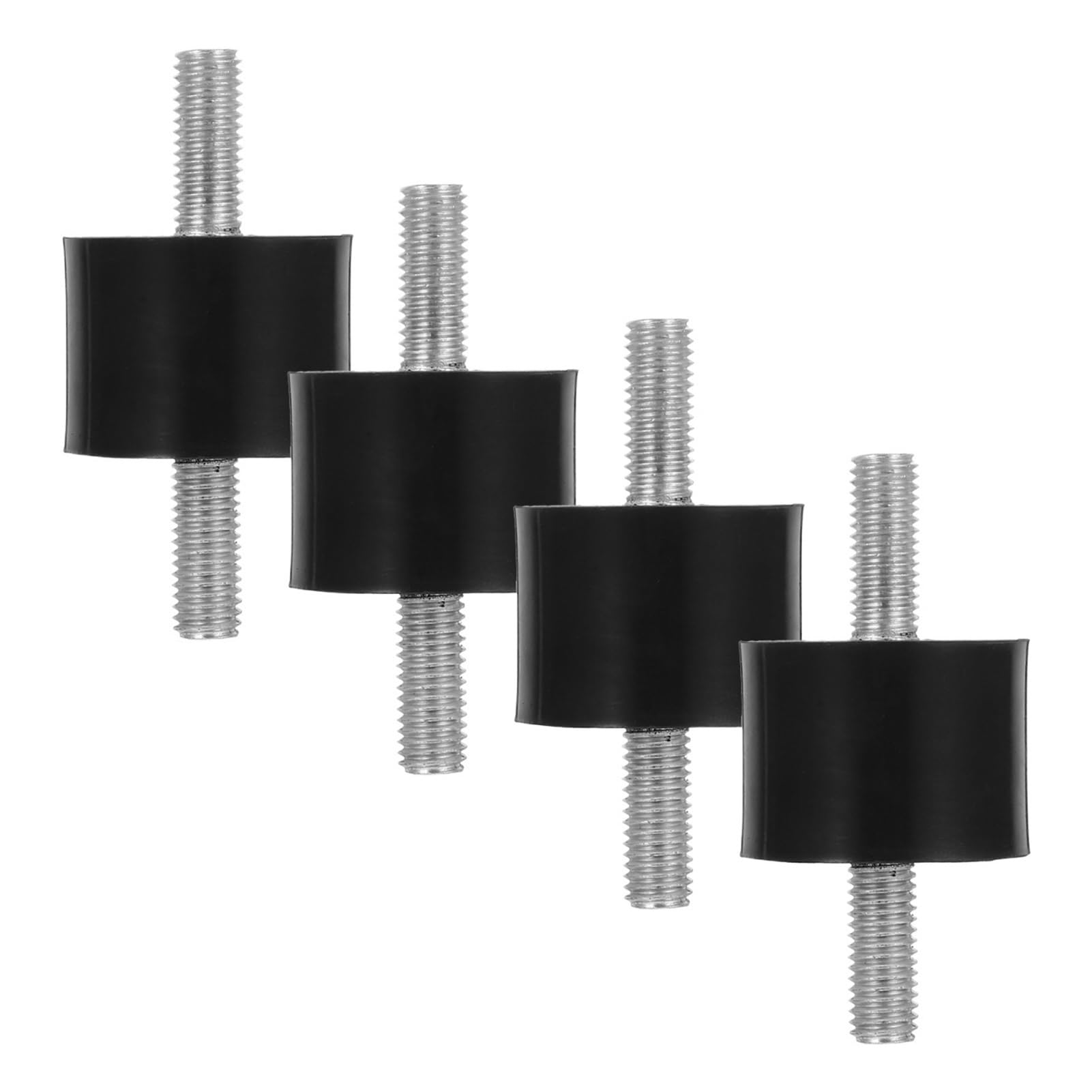 Perni in Gomma Ammortizzatore 4 Pezzi Supporti for Cuscinetti isolanti for Vibrazioni Isolatore Anti-Vibrazione Tampone in Acciaio al Carbonio zincato