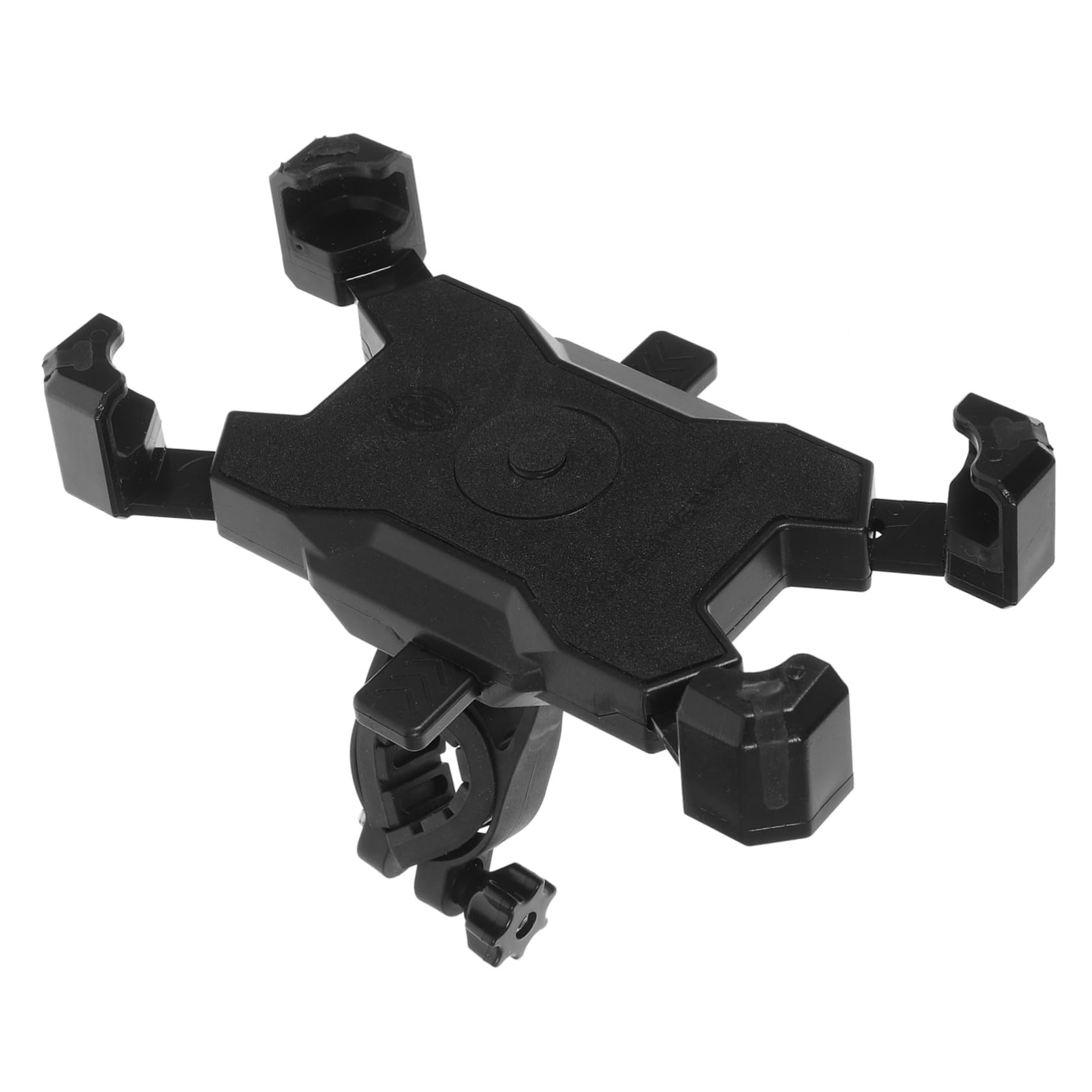 PRETYZOOM Mini Phone Clamp for Bike Scooter Universal Phone Holder for Car Stroller 360° Rotatable Easy Installation