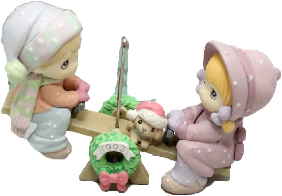 Precious Moments Christmas Ornament Our First Christmas Together 1992