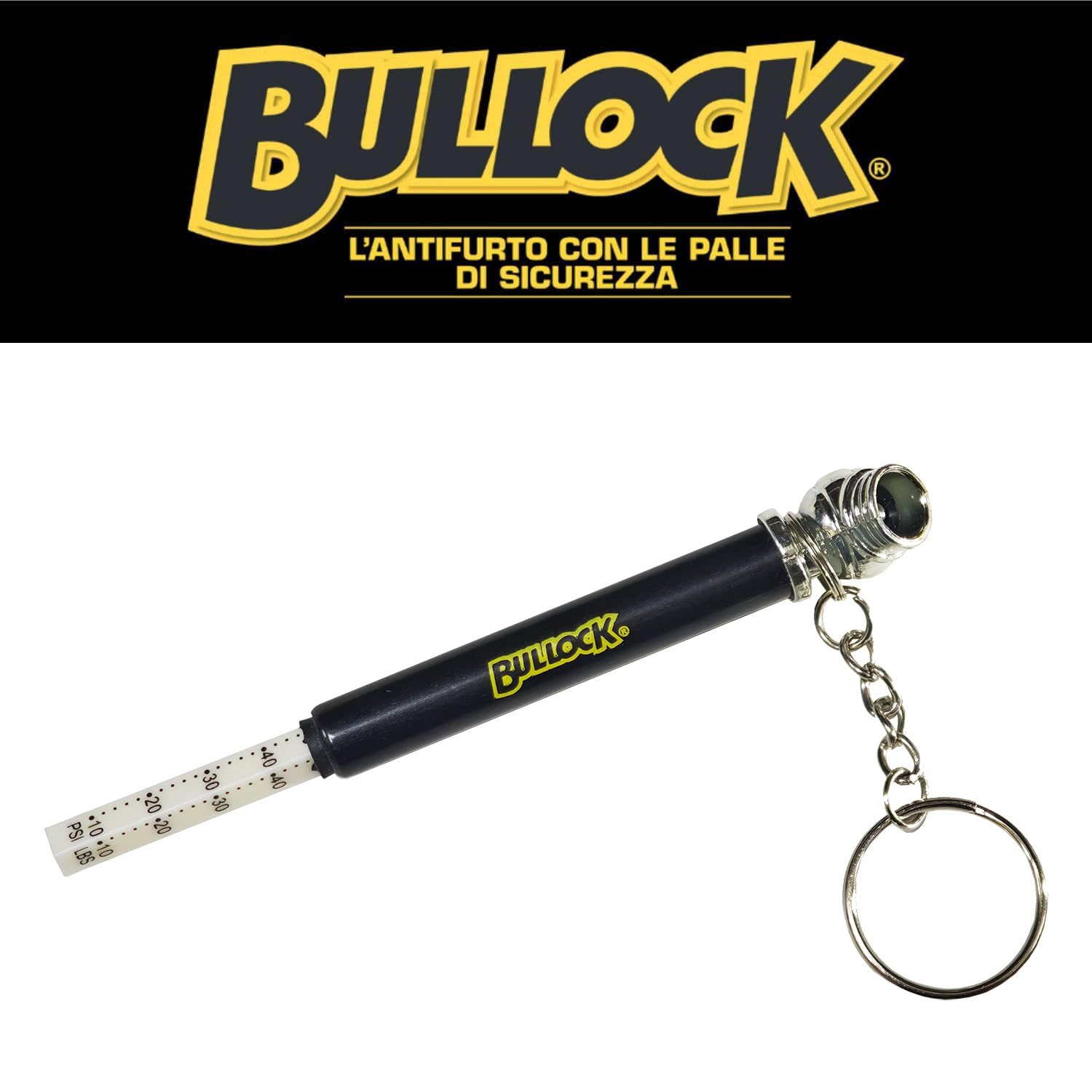 Bullock 146162 Excellence Pedalschloss - Diebstahlsicherung für Fahrzeuge mit mechanischem Getriebe, Model X, Gelb