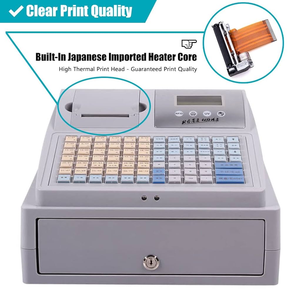 Amazon.co.jp: レシートプリンター付き電子レジ、中小企業向け81