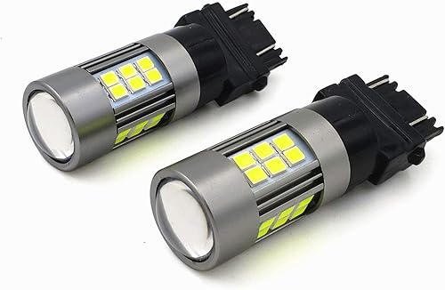 Foco LED de alta potencia Alla Lighting, 2 unidades, superbrillante, 1000 Lumens 6000K blanco 3156 3157 3056 3156K 3157K 3057 3047 4114K 4114,