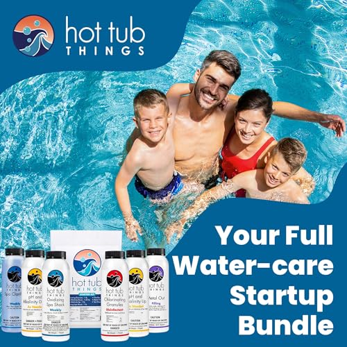 Image of Hot Tub Things Chlorine Starter Kit for Hot Tub & Spa Maintenance