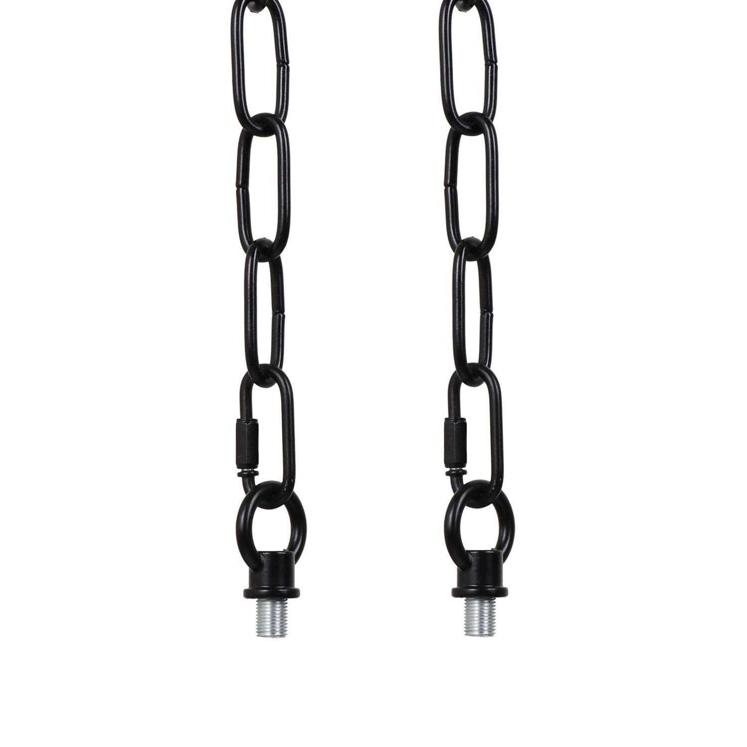 19ft Heavy Duty Chain for Light Fixture, Pendant Light Extra Chain Permits Installation of Chain-Hung Fixtures on High Ceilings with Max Fixture Weight of 65 Pounds, Black(L0580) — Amazon image 3