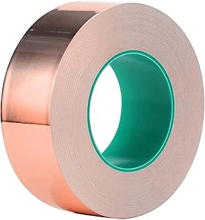 Tavrolet Copper Foil Tape 20Mx30 Mm Wide Adhesive Copper Foil Tape Tape Double -Adhesive Copper Foil Tape