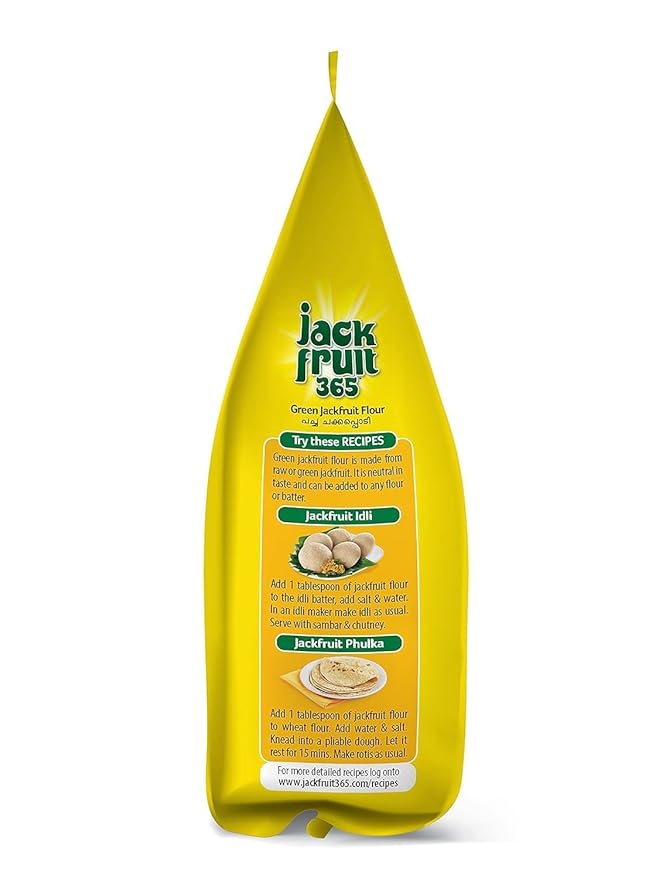 Harina de Jackfruit Verde Jackfruit365 - 400g miniatura 4