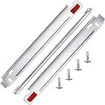 KSTK1 washer dryer stacking kit 27-inch for LG Laundry washing Machine&Dryer - Solid Metal with Chrome Coated - 10 YEARS WARRANTY