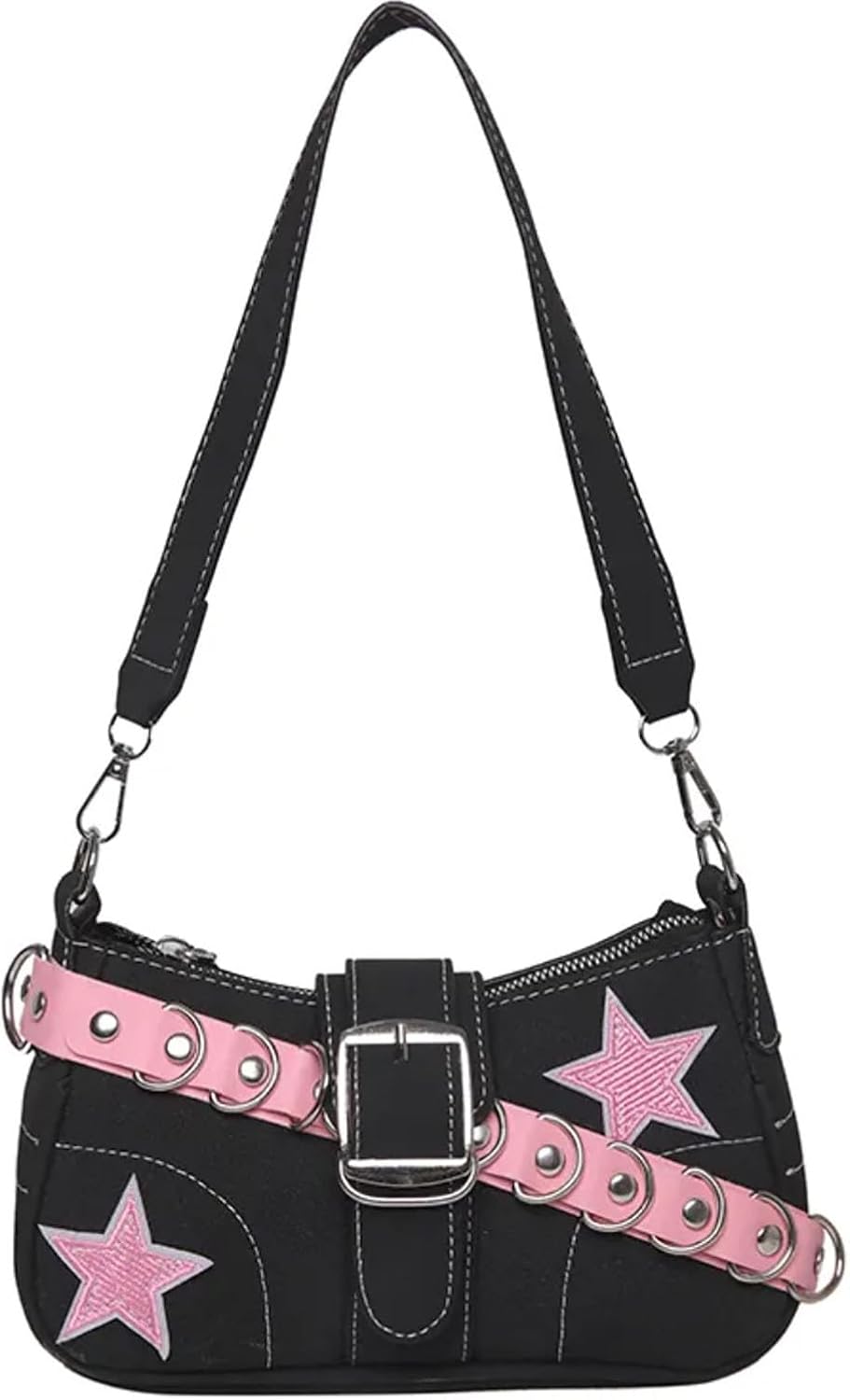 希少　00s ROSE BUD 2way shoulder y2k archiv Y2k Pink Chain Shoulder Bag | Bag | Three Fleas