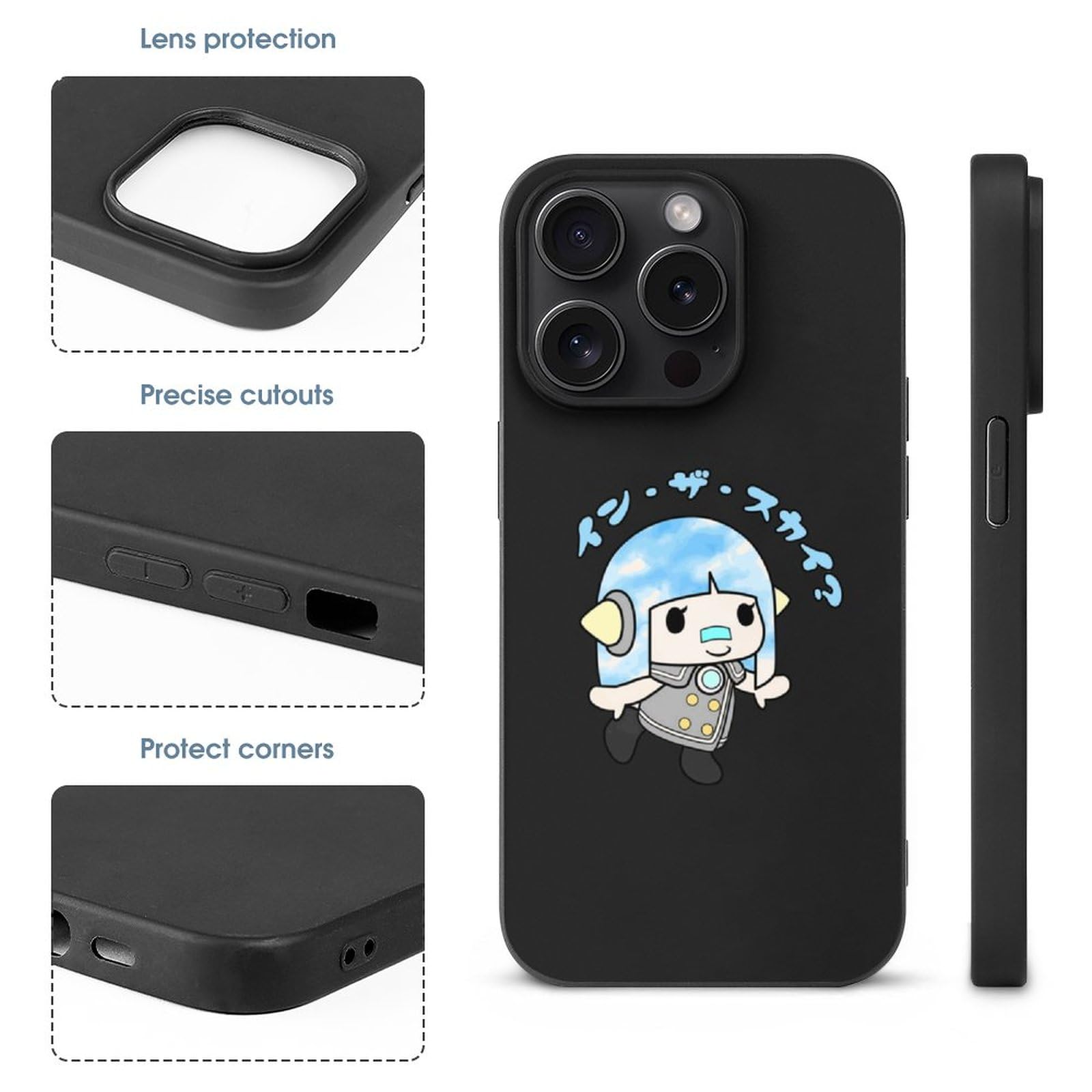 Amazon.co.jp: イン・ザ・スカイ？ ヘライザー iPhone 15 Pro 用 