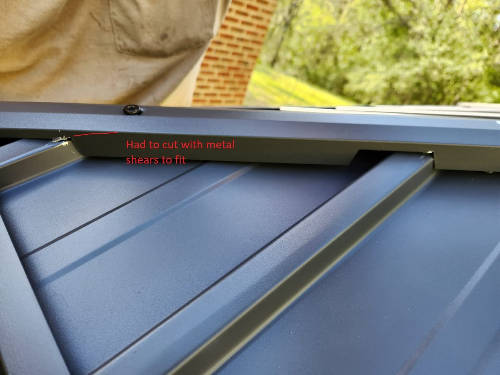 104/mo Finance HAPPATIO 12' x 20' Hardtop Gazebo, Outdoor Aluminum