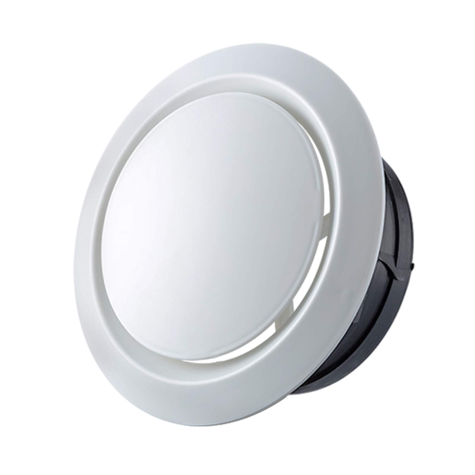 Edelstahl Tellerventil 100 Mm – Verstellbare Lüftungsabdeckung Für Decke/Wand, Küche & Bad