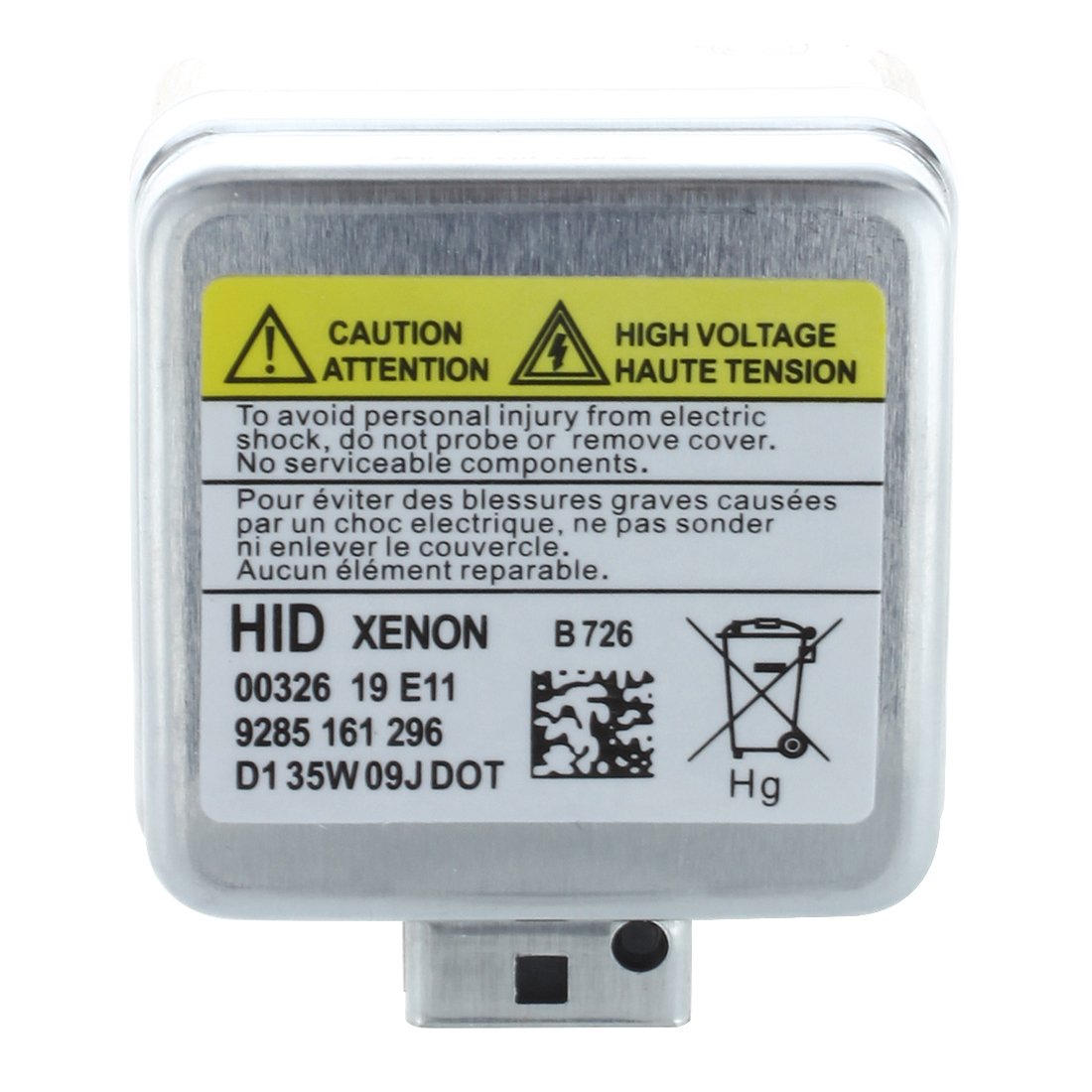 Ampoule à LED 2pcs Hid Xenon Phare Phare Phare Lampe De Phare