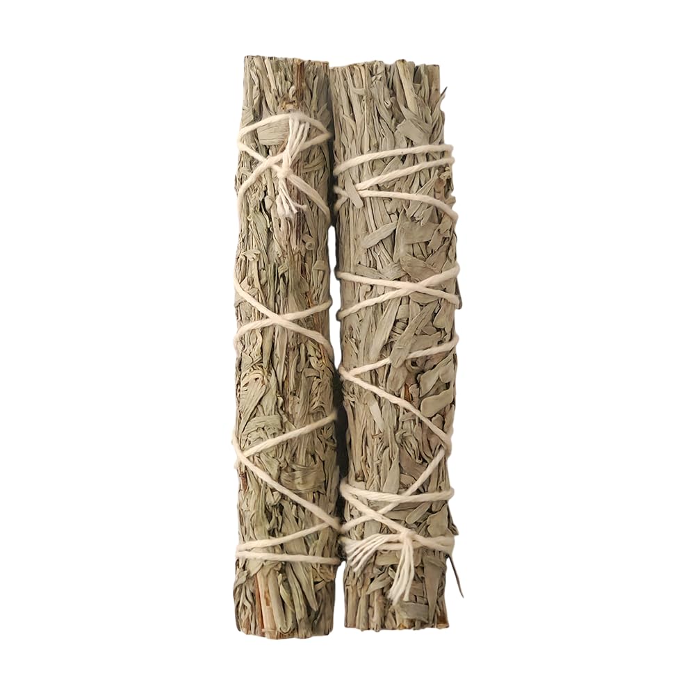 Vie Blue Slimline Smudge Stick (Pack Of 2, Sage)