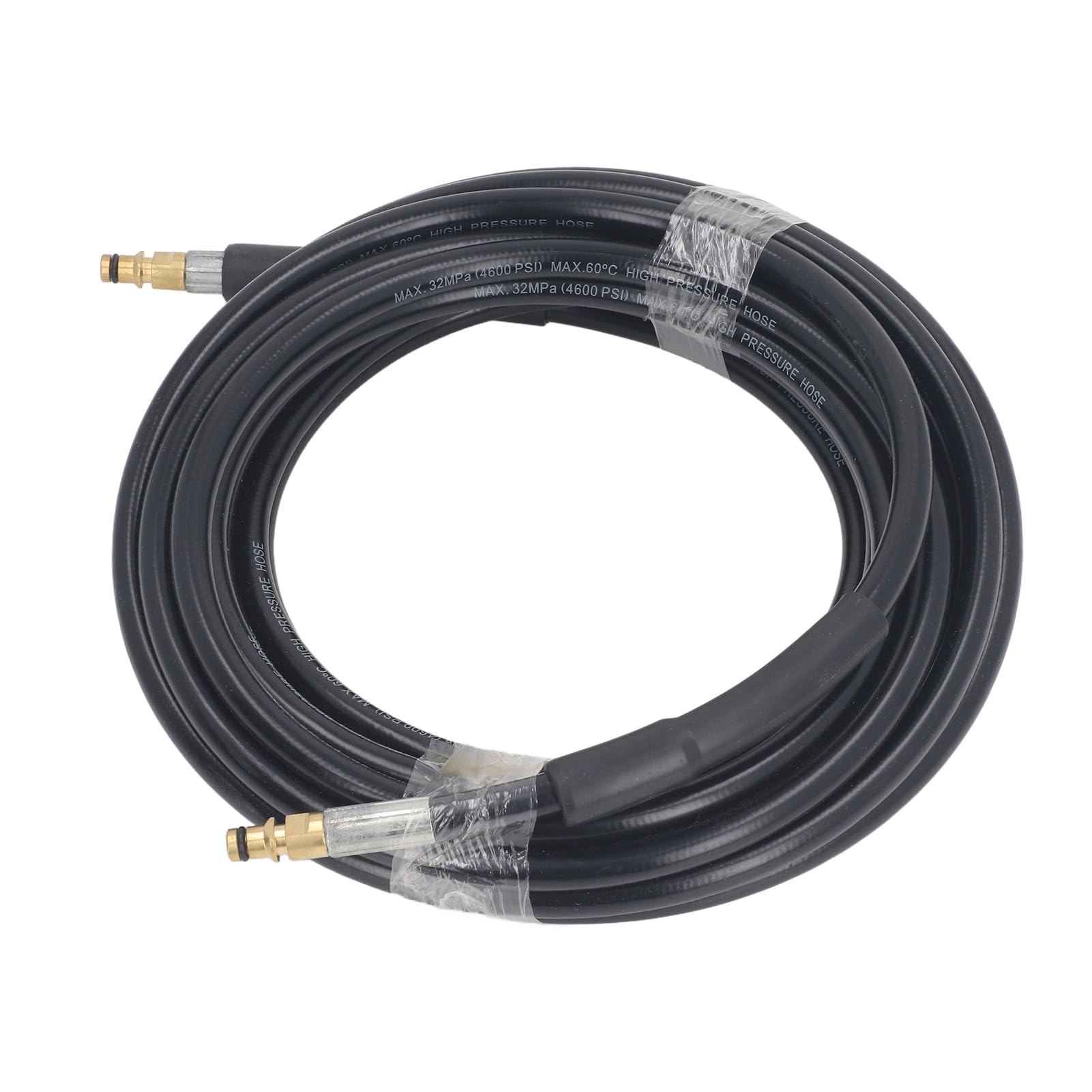 Pressure Washer Hose, 4600PSI Pressure Washer Extension Hose Quick Connect Abrasion Resistant Rubber Cover 33FT High Strength for K2 K3 K4