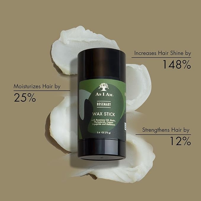 As I Am Rosemary Hair Wax Stick - 2.6 Oz miniatura 2