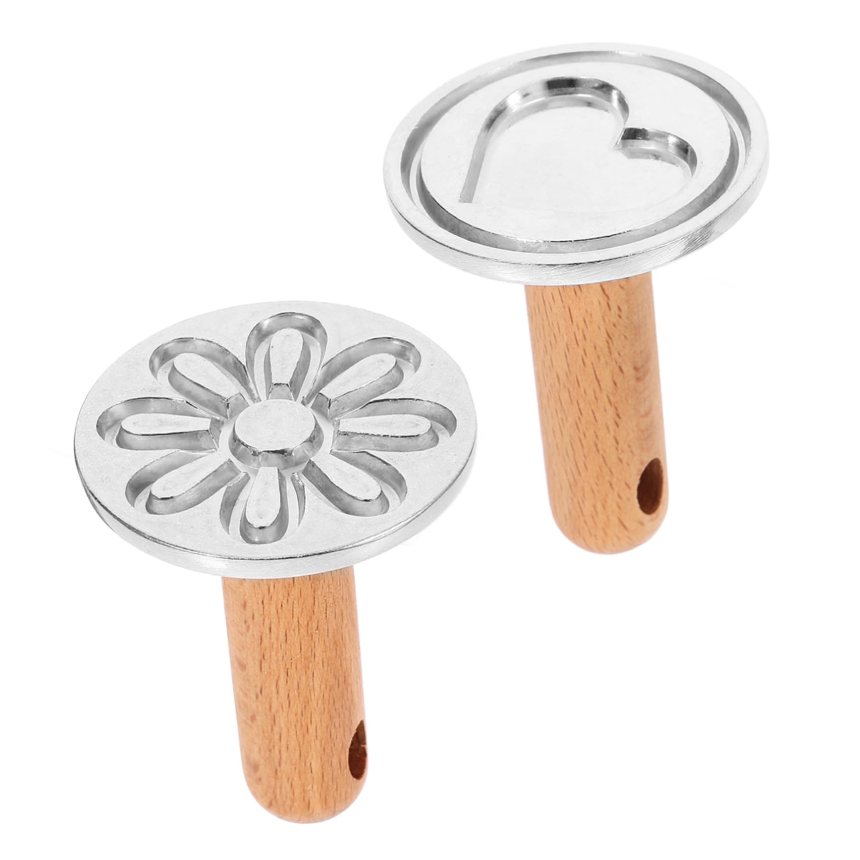 IMIKEYA 6piezas Molde De Galletas De Diseño De y De Prensadores Para Repostería Utensilios De Hornear Para Postres y