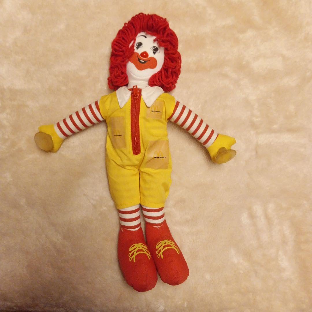 Amazon.co.jp: マクドナルドキャラクターロナルドぬいぐるみフィギュア 