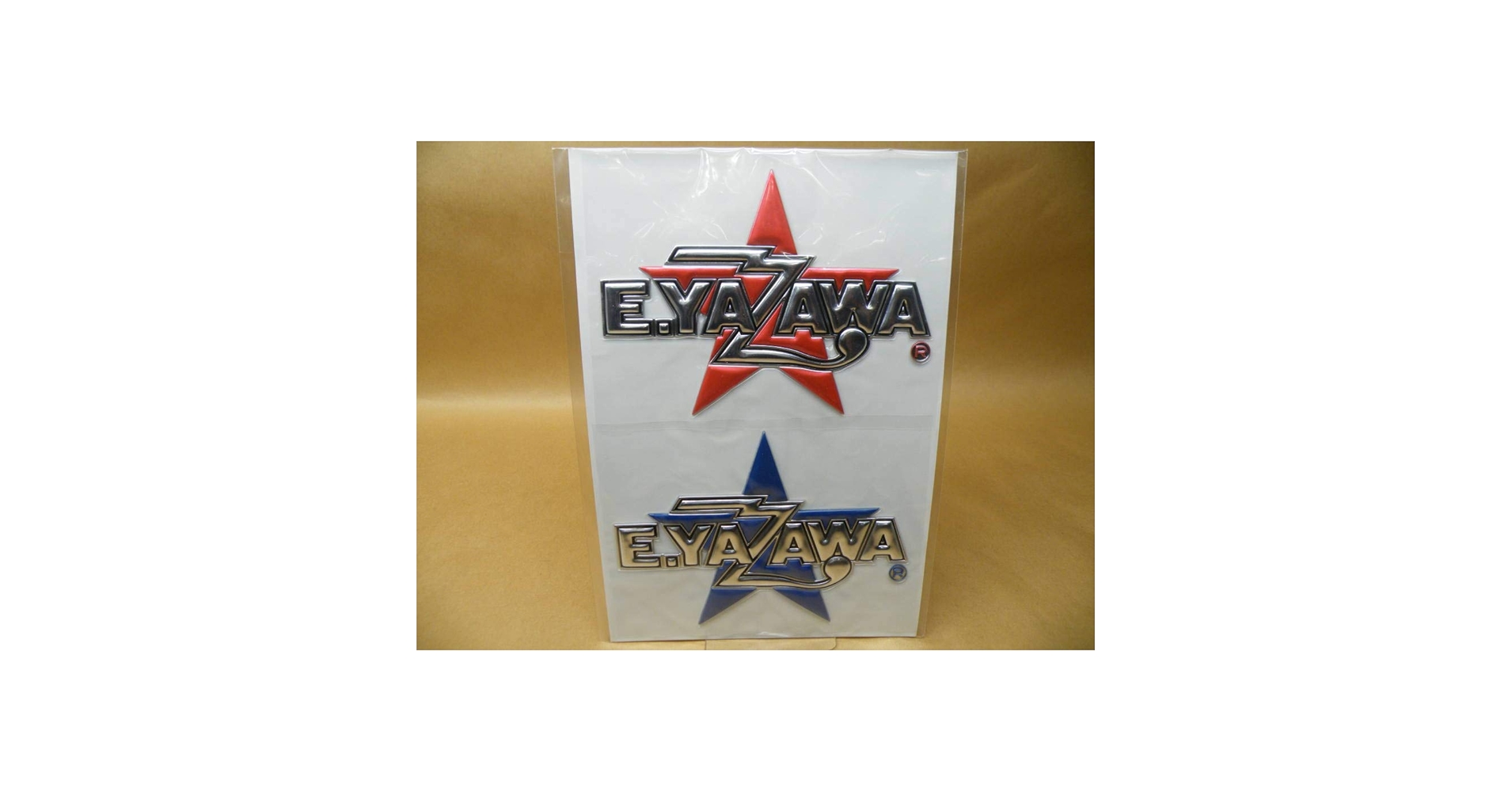 E.YAZAWA エンブレム型キーホルダー E.YAZAWA エンブレム型キーホルダー E.YAZAWA エンブレム型