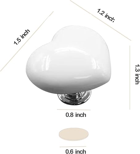Miniatura 2 de 4 botones de tanque de inodoro en forma de corazón, herramienta de empuje para manicura de mujer, ayuda de mango multifuncional para tapa de inodoro
