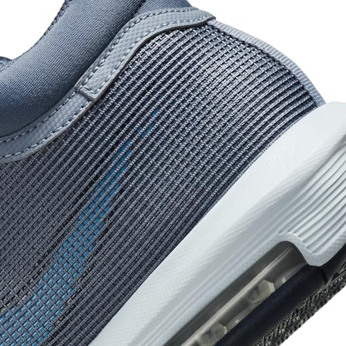 Nike Nike Mens' Lebron Witness VIII Basketball Shoes (Ashen Slate/Diffused Blue/University Blue/White, US Footwear Size System, Adult, Men, Numeric, Medium, 8.5)