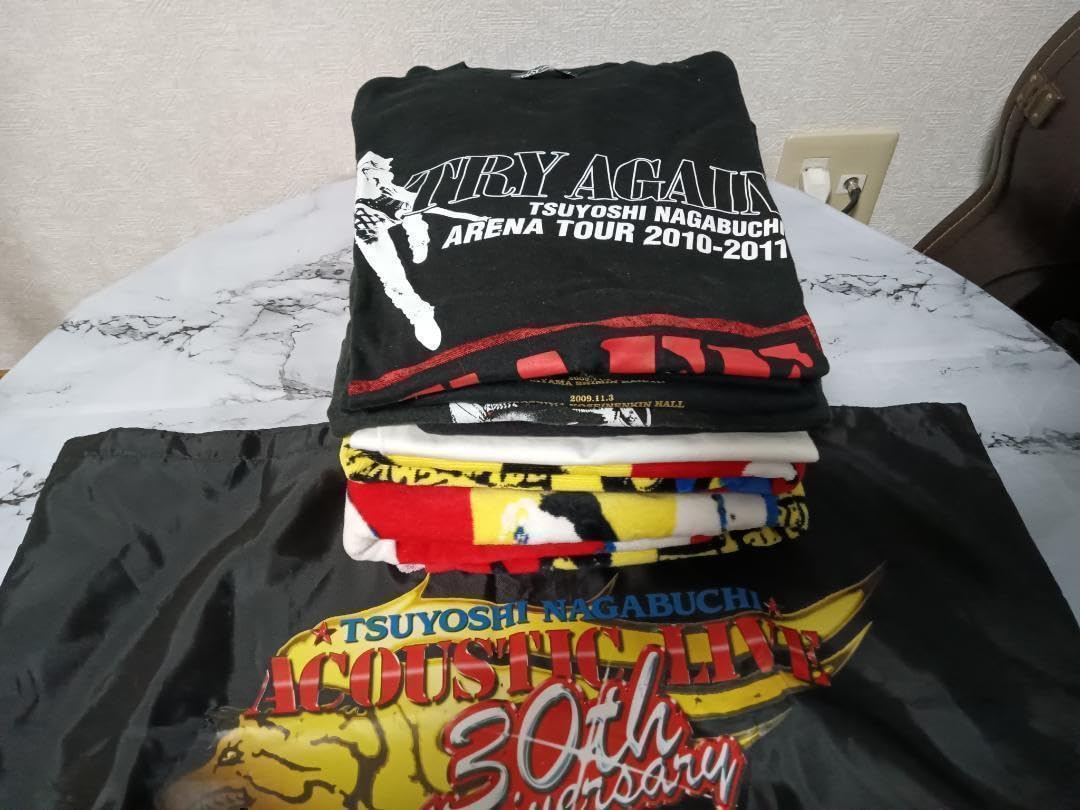 長渕グッズ　タオル　tシャツ Amazon.co.jp: 長渕剛 Tシャツ タオル セット ミュージシャン グッズ