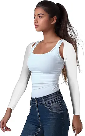 OutdoorEssentials Women's Arm Sleeves - UV Sun Protection Wrap