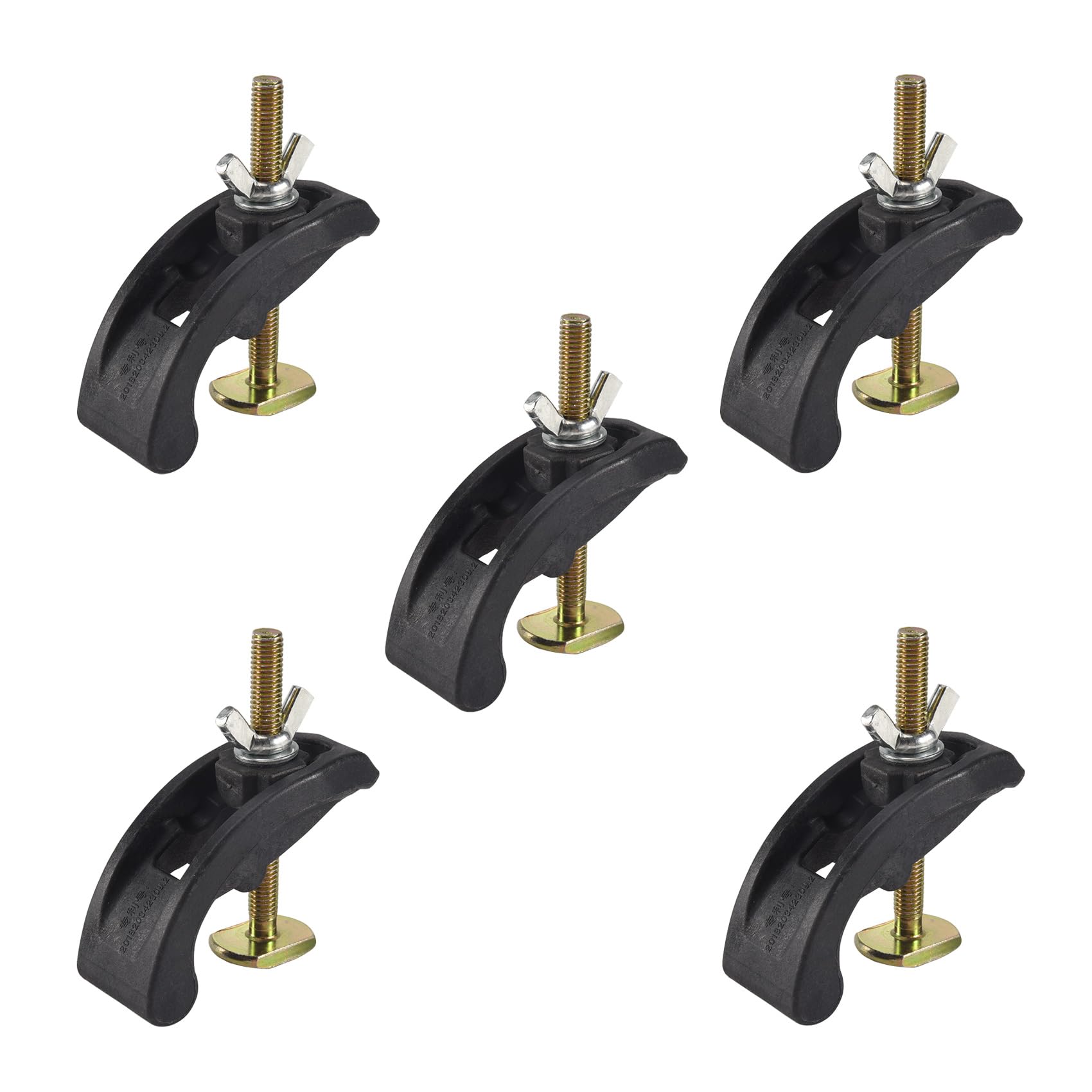 Aisuoka 5 X Cnc Milling Engraving Machine Pressing Plate Clamp Fixture T-Slot Parts