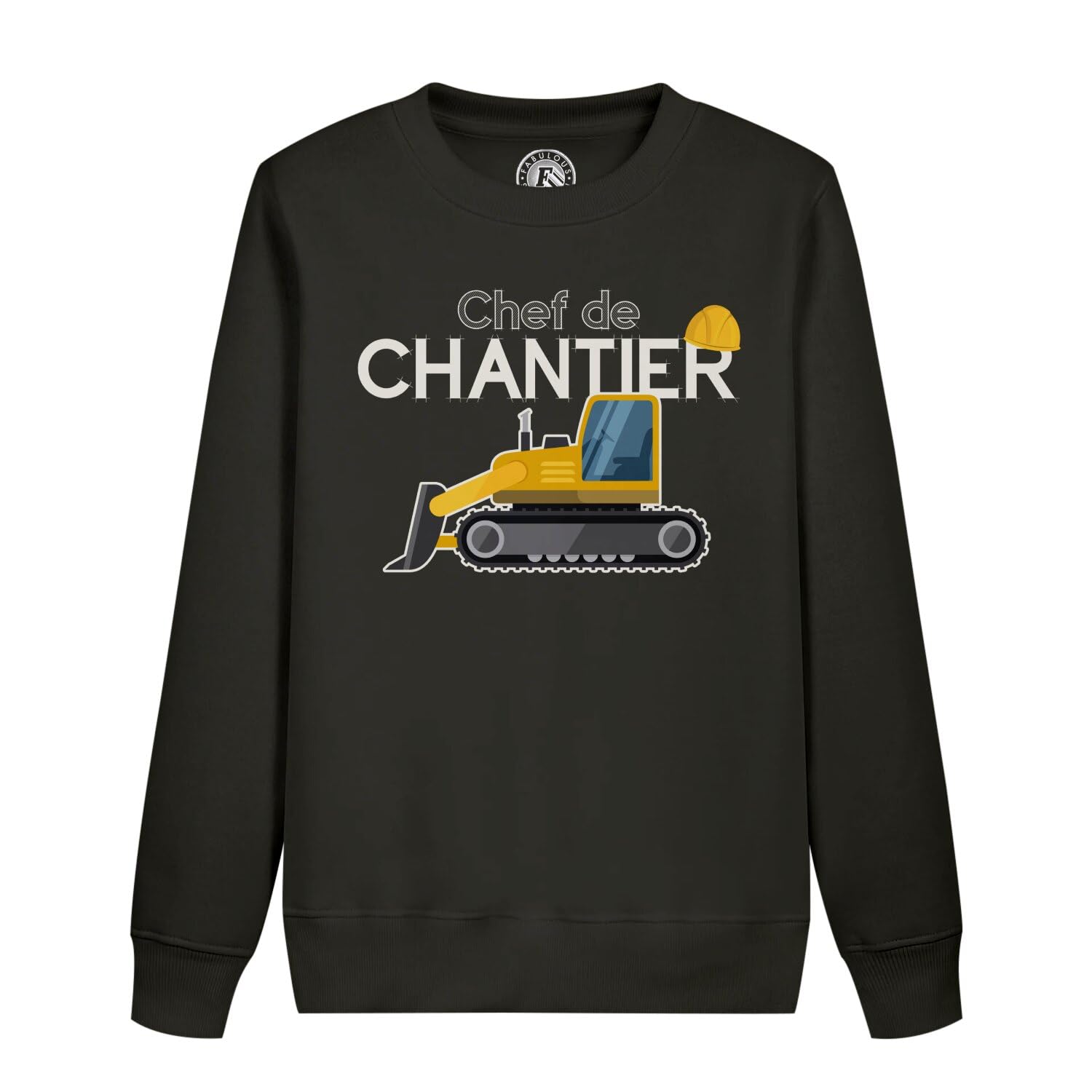 Sweatshirt enfant chef de chantier résistant pour jeux de construction - 4