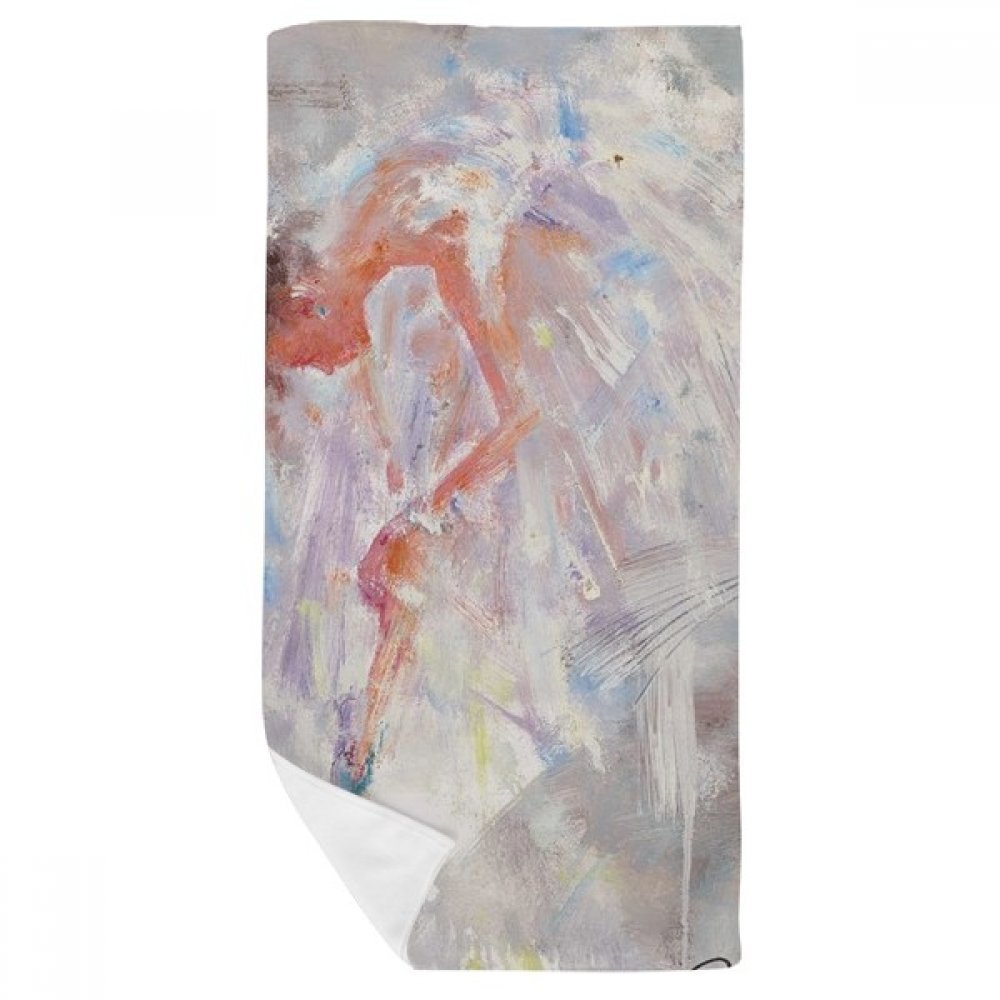 Débarbouillettes ballet peinture à l'huile pour peaux sensibles