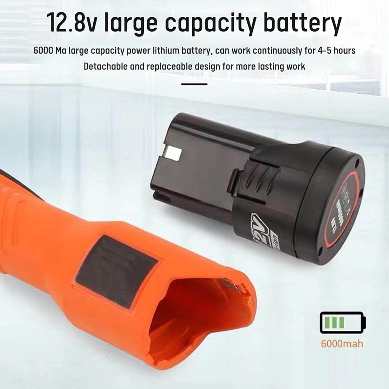 Ręczne szczypce do wiązania drutu 12,8 V elektryczna maszyna do wiązania drutu, automatyczne narzędzie do nawijania haka warstwowego z pręta stalowego