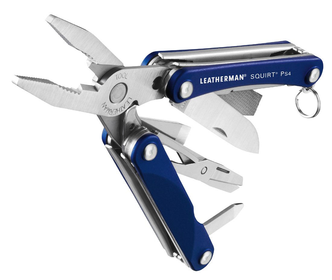 Amazon | LEATHERMAN (レザーマン) SQUIRT PS4 BL (スクオート PS4 