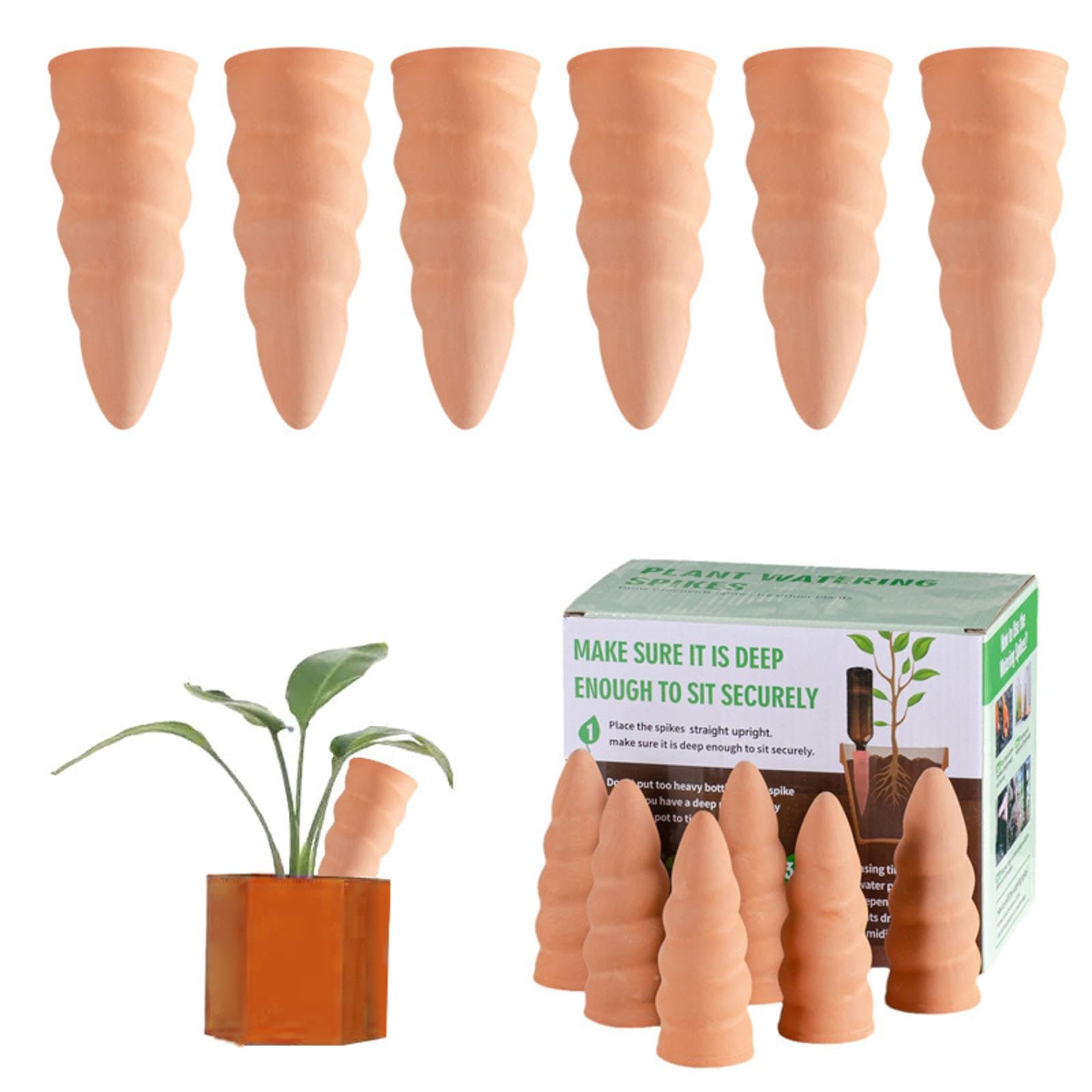 Sistema de Riego Automático Kit, 6 PCS Riego por Goteo Picos, Autorriego De Planta, Dispositivo de Irrigación Automático en Vacaciones, para Regar Plantas en Interiores y Exteriores